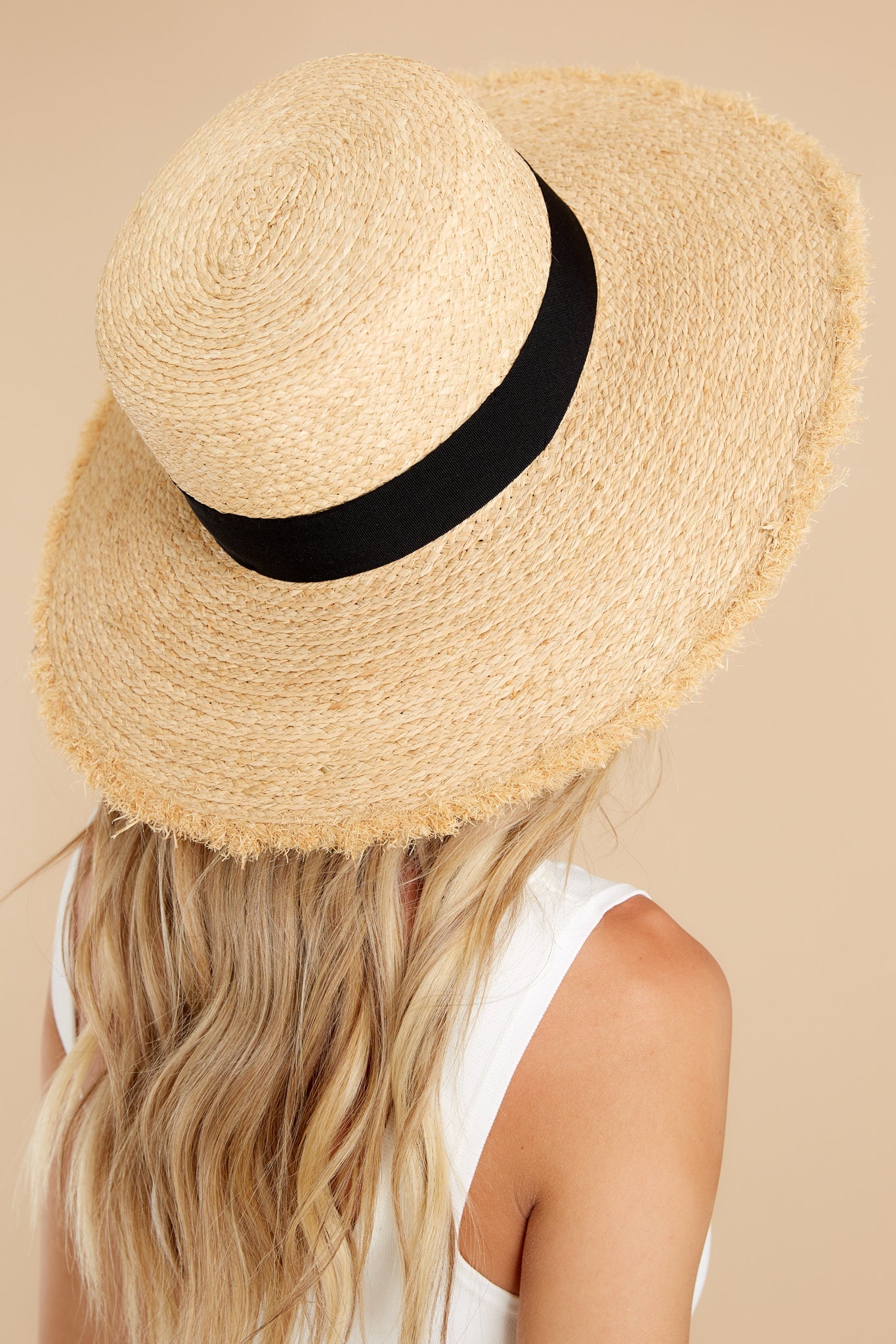 Take A Holiday Natural Hat