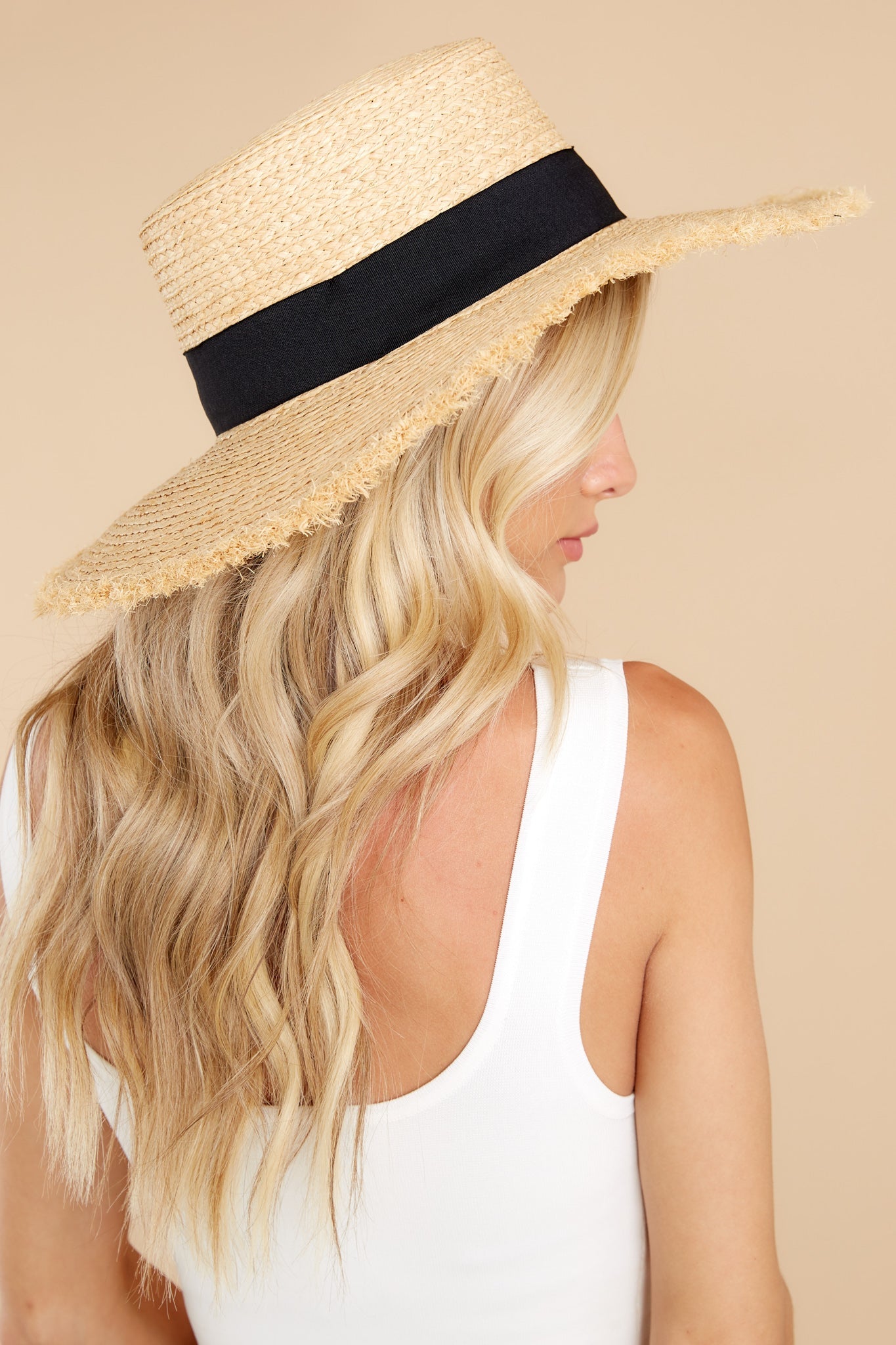 Take A Holiday Natural Hat