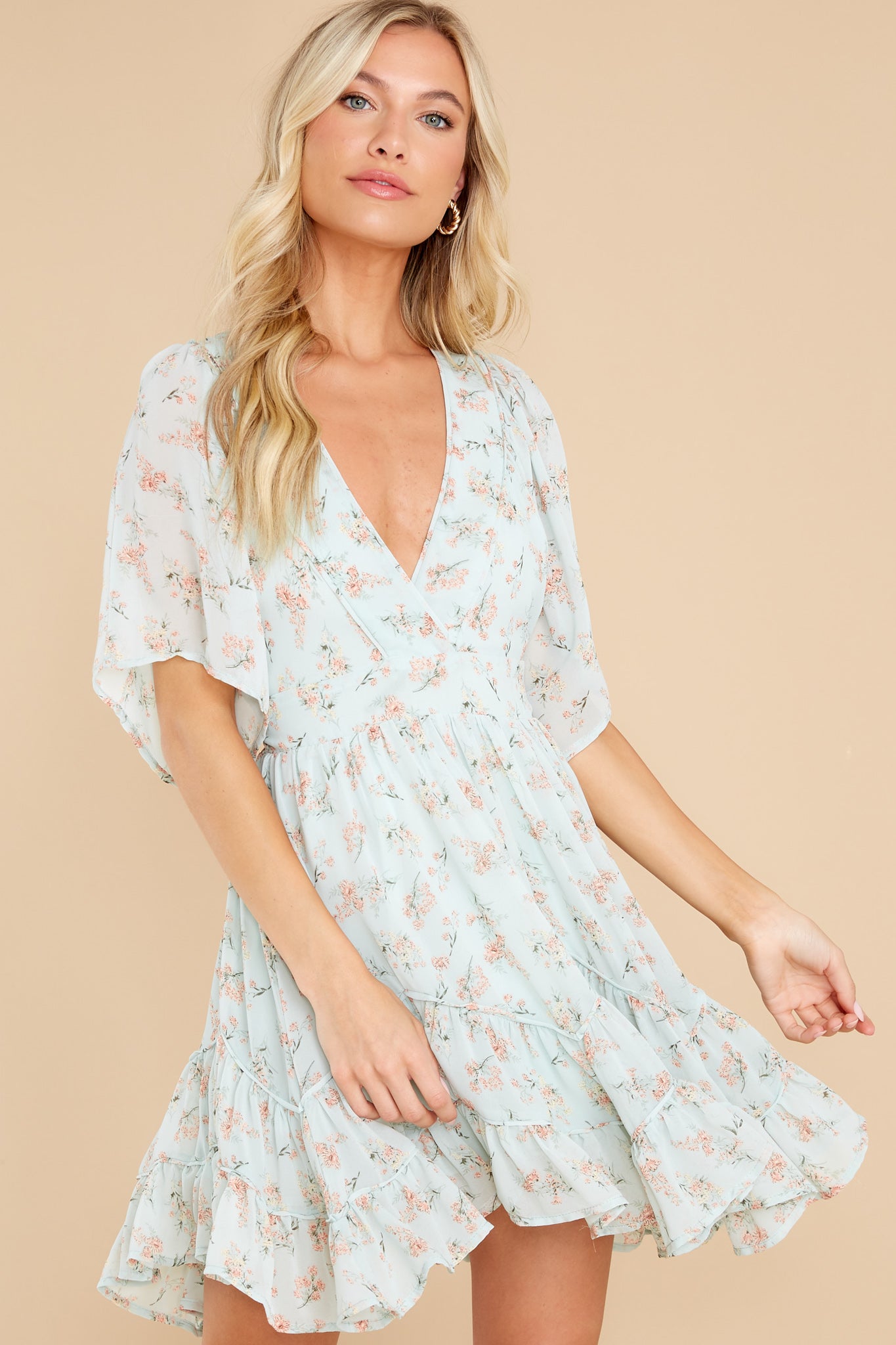 Mysteries Of Maricopa Sage Floral Dress