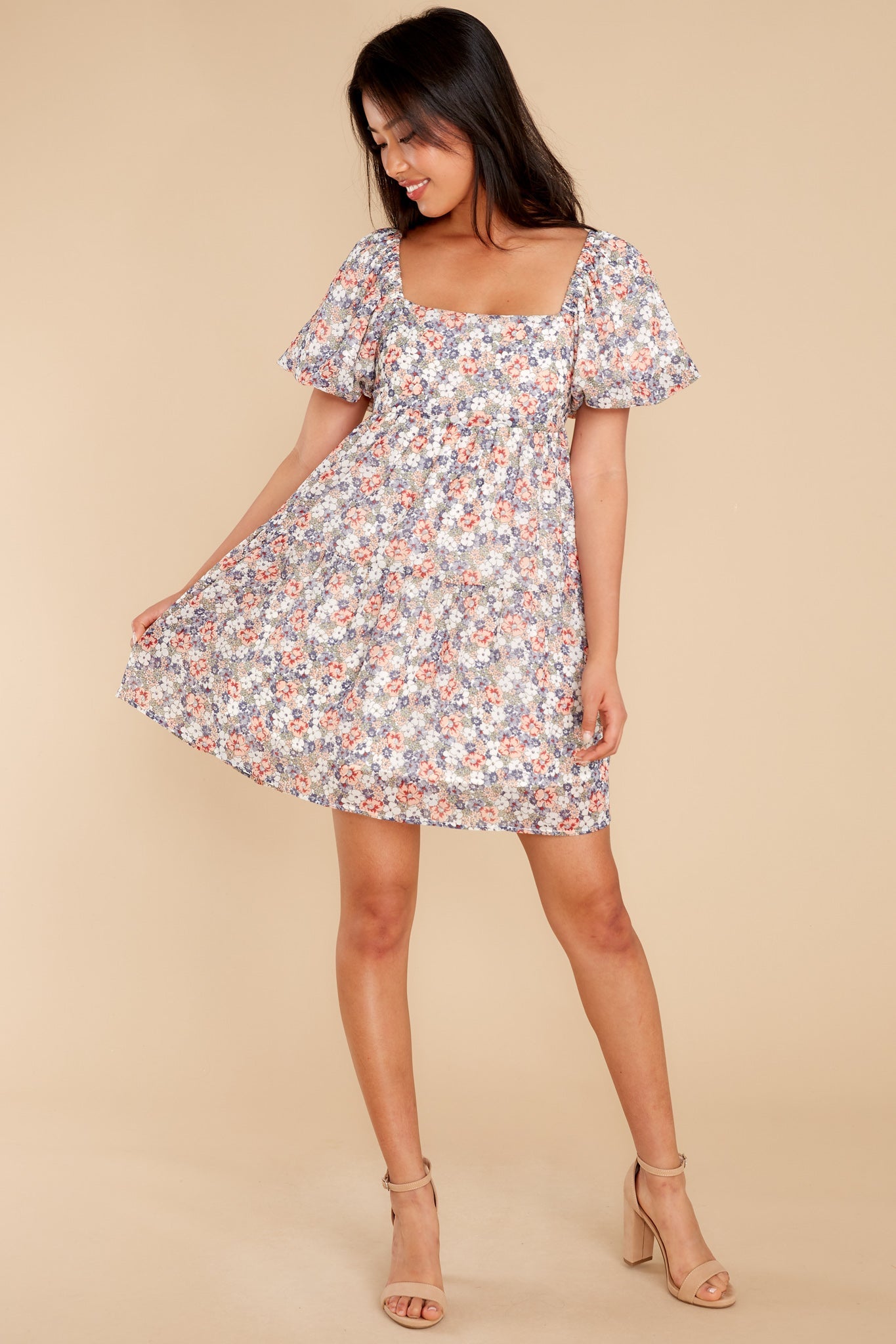 Arve Floral Mini Dress