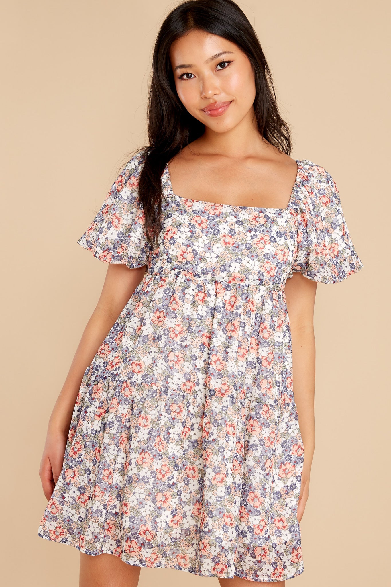 Arve Floral Mini Dress