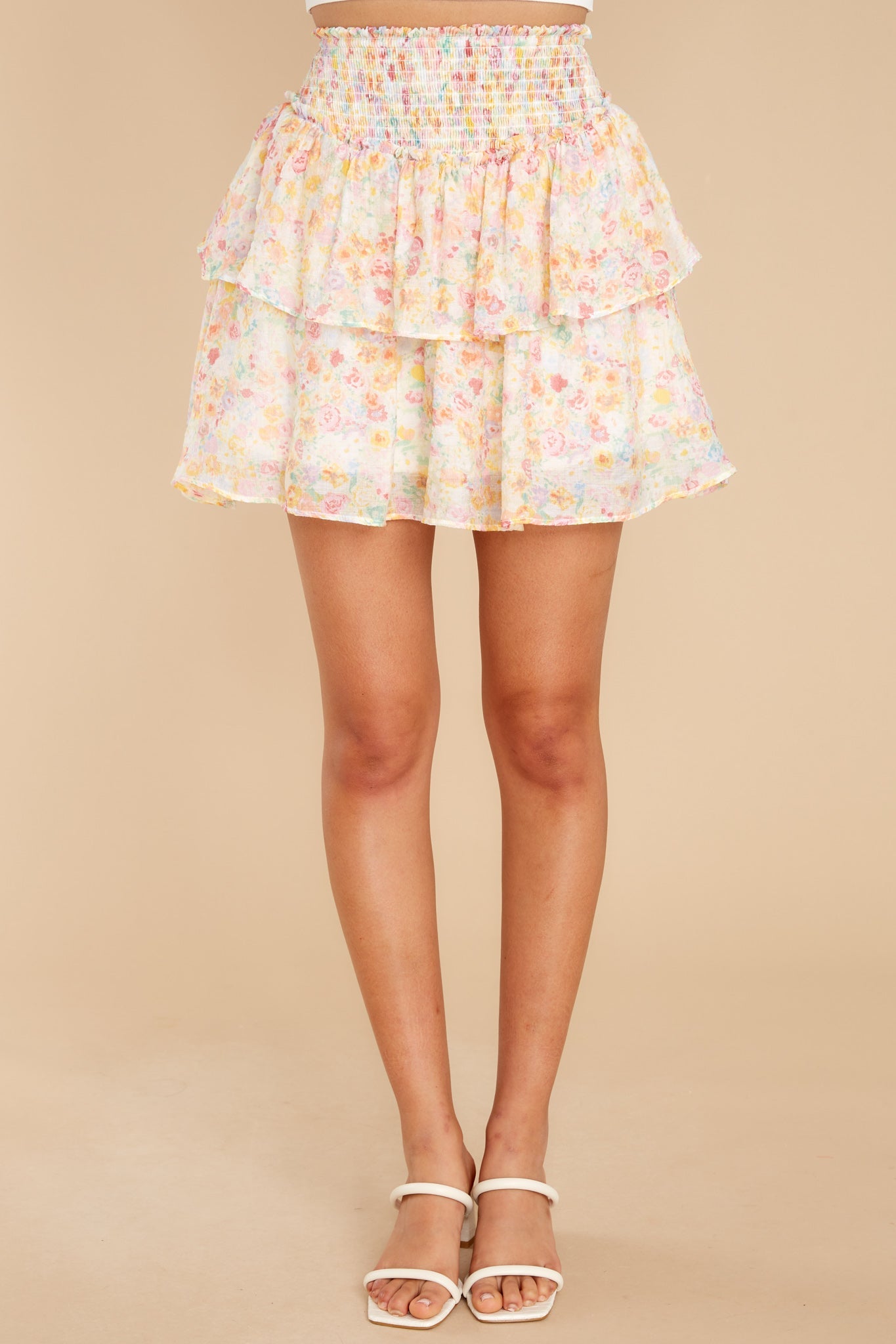 Elvire Bloom Mini Skirt