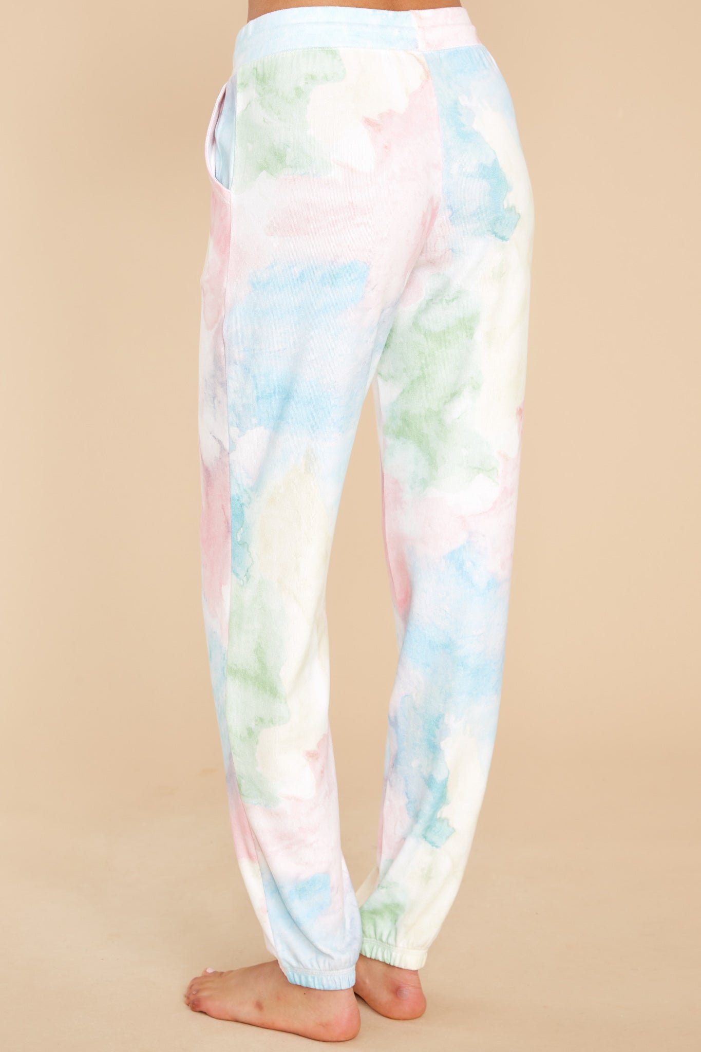 Watercolor Expressions Multi Banded Pants