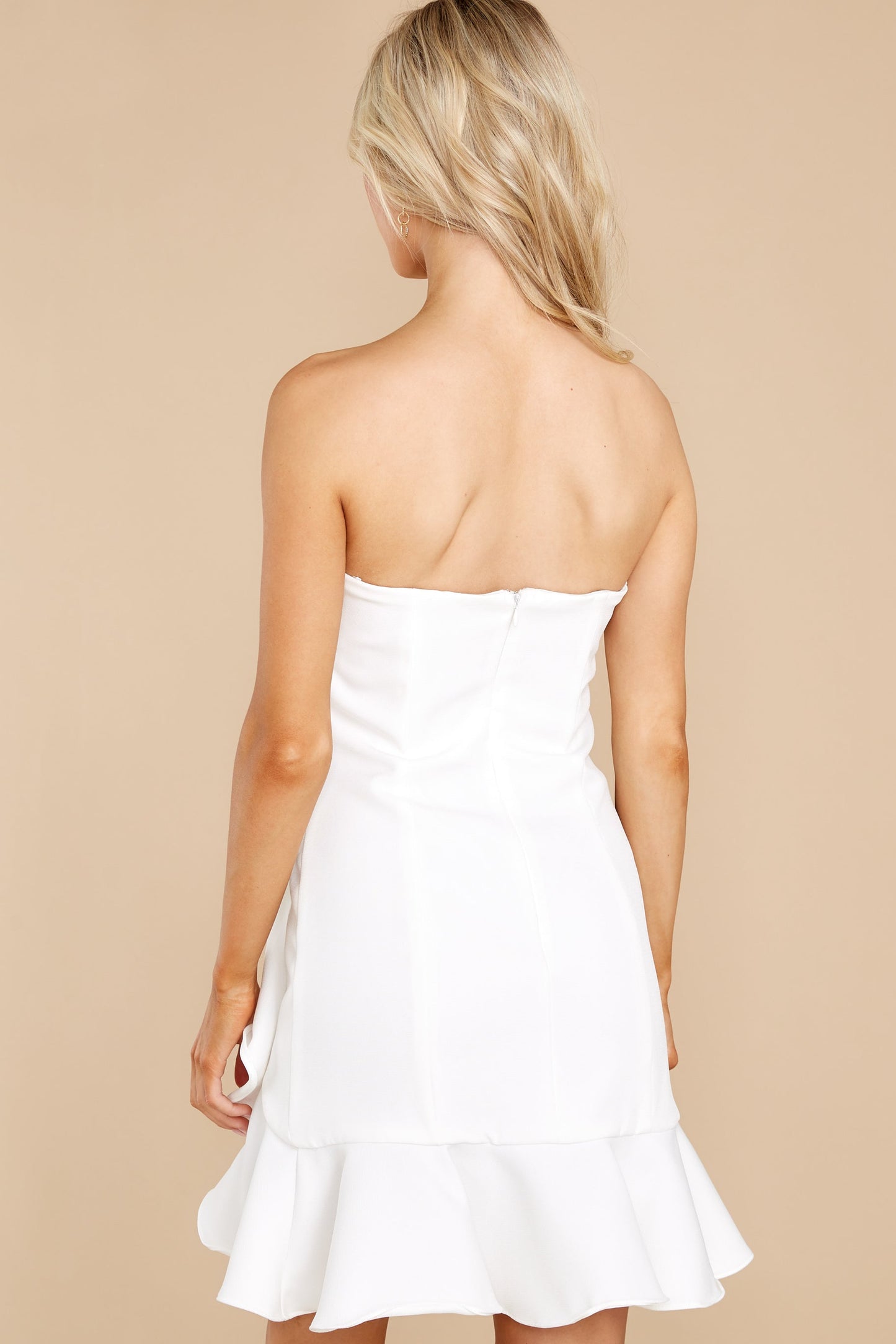 Carefully Considered White Dress