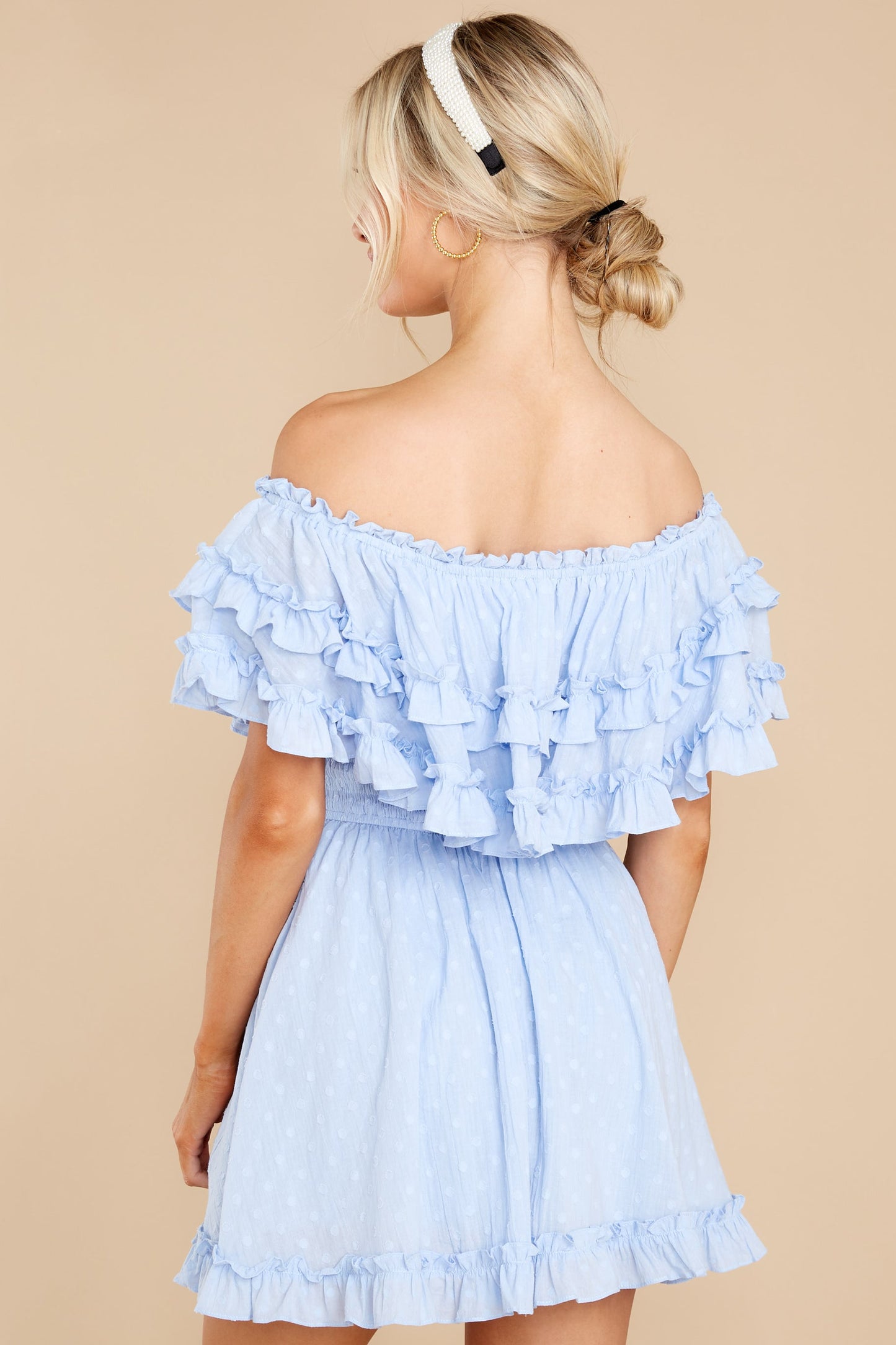 Undeniable Feelings Sky Blue Dress