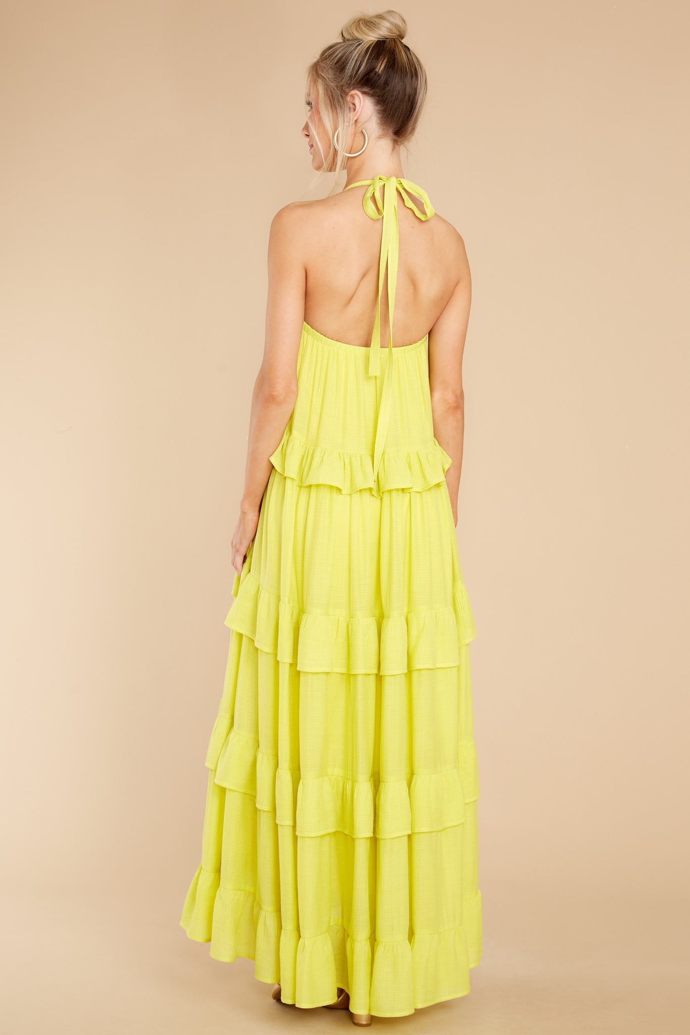 Sun Gazer Lemonade Yellow Maxi Dress