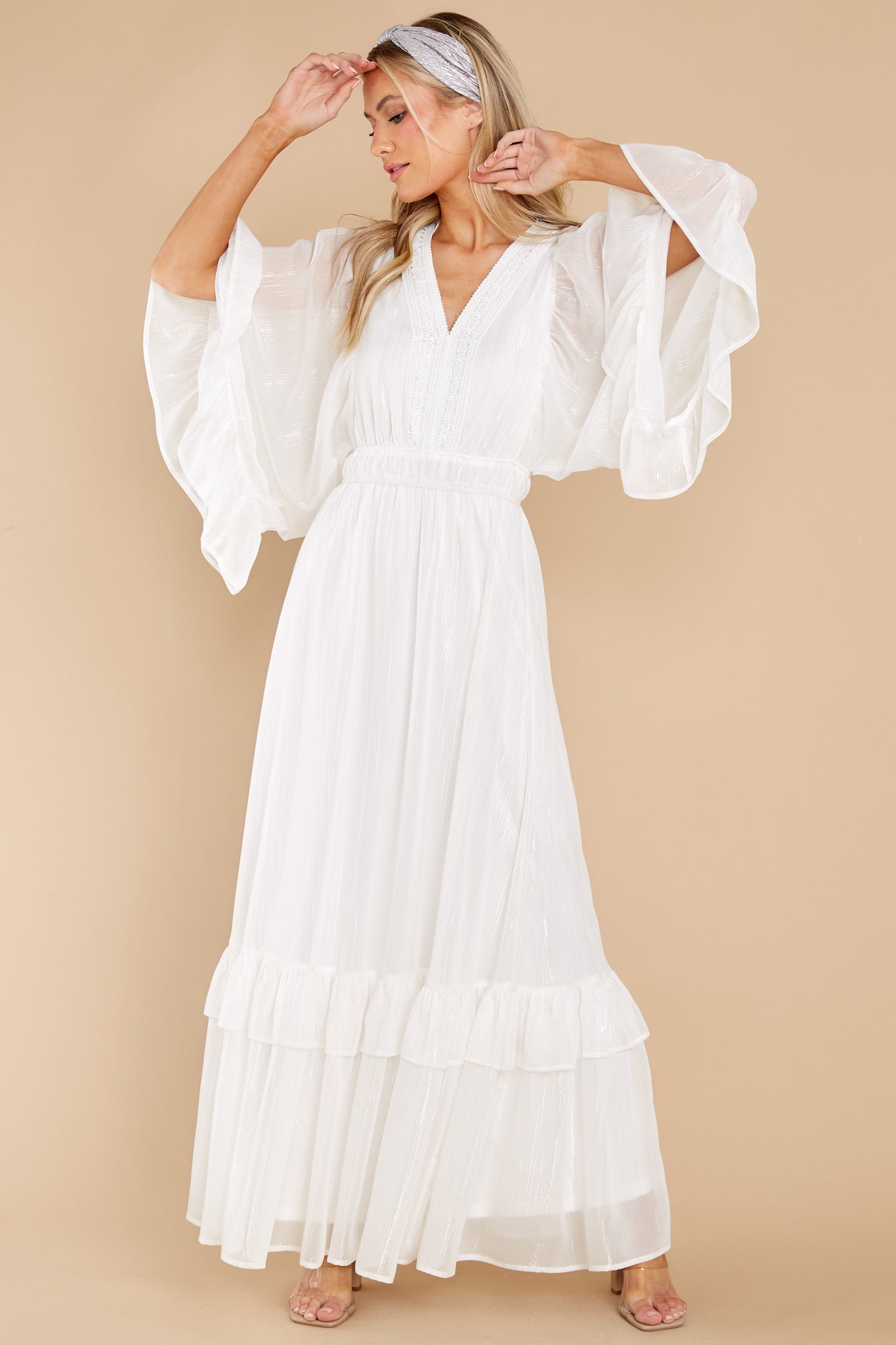 Let Me Show You White Maxi Dress