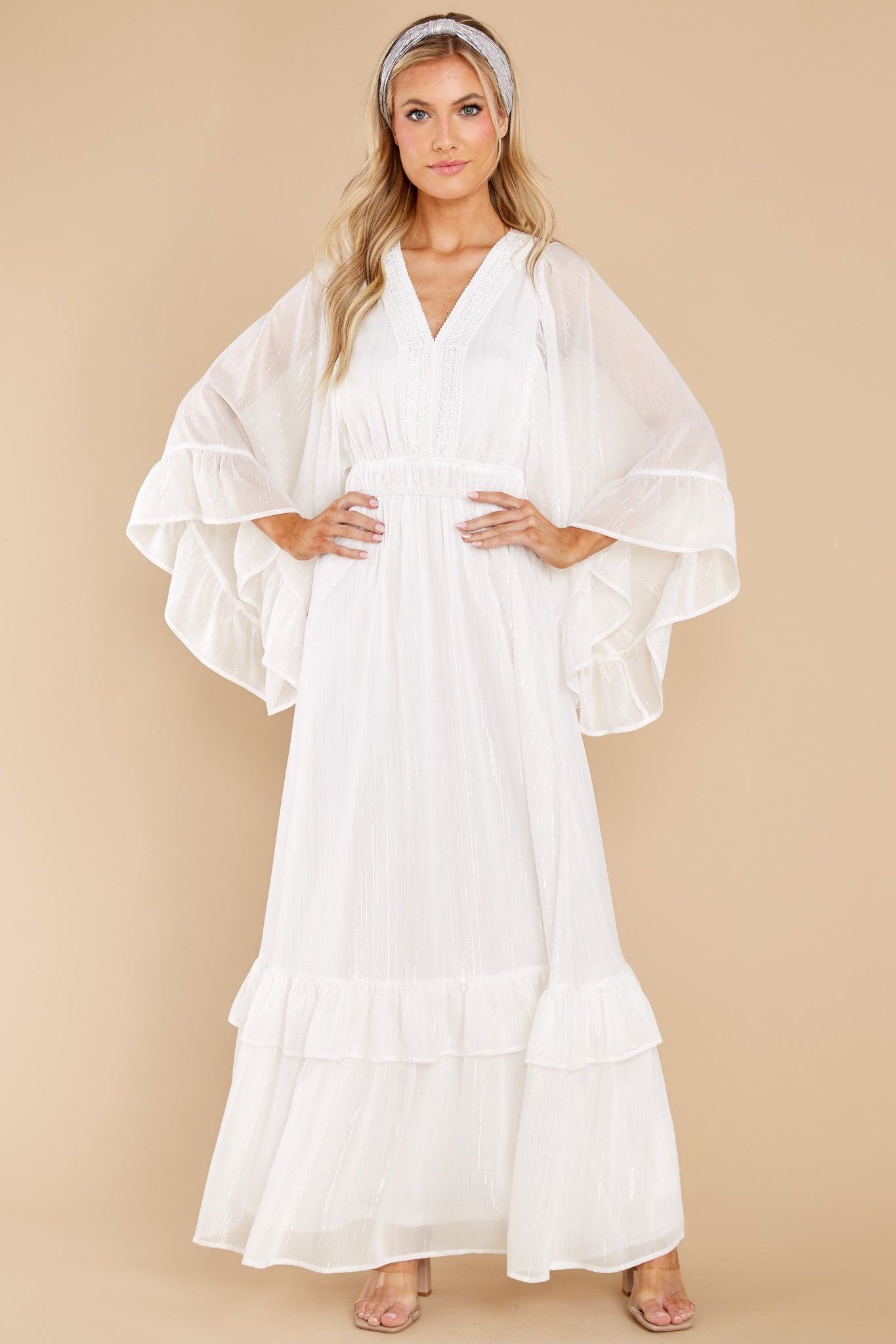 Let Me Show You White Maxi Dress