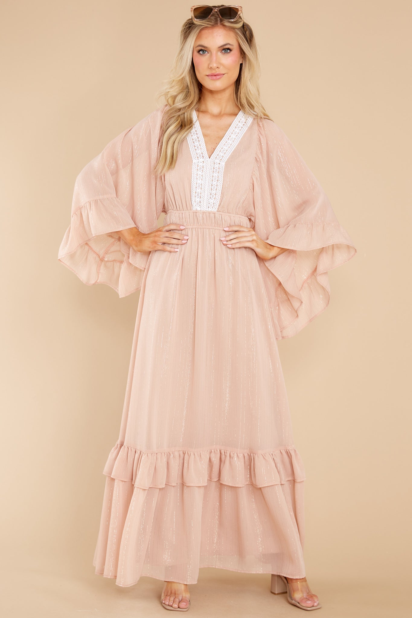 Let Me Show You Tan Maxi Dress