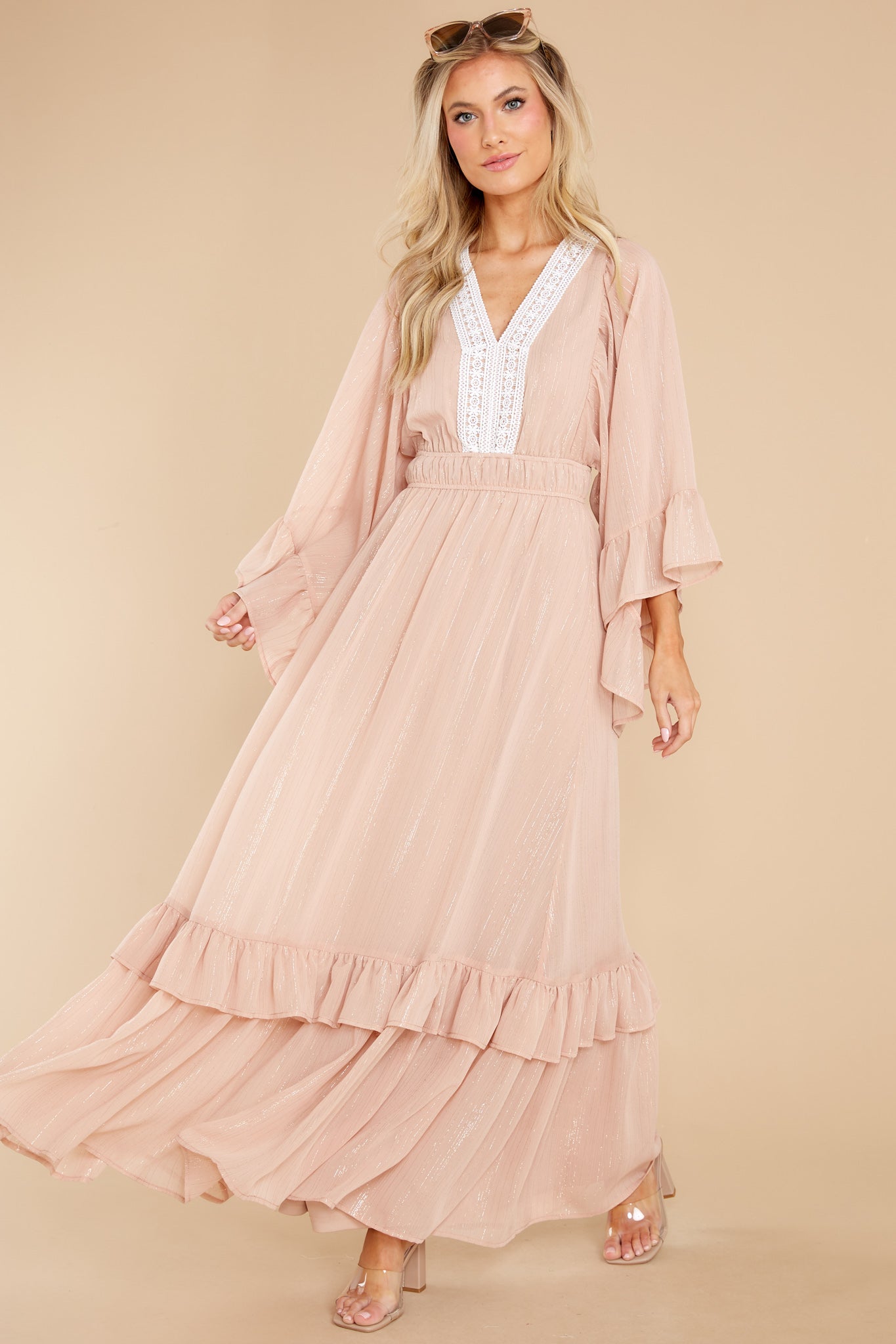 Let Me Show You Tan Maxi Dress