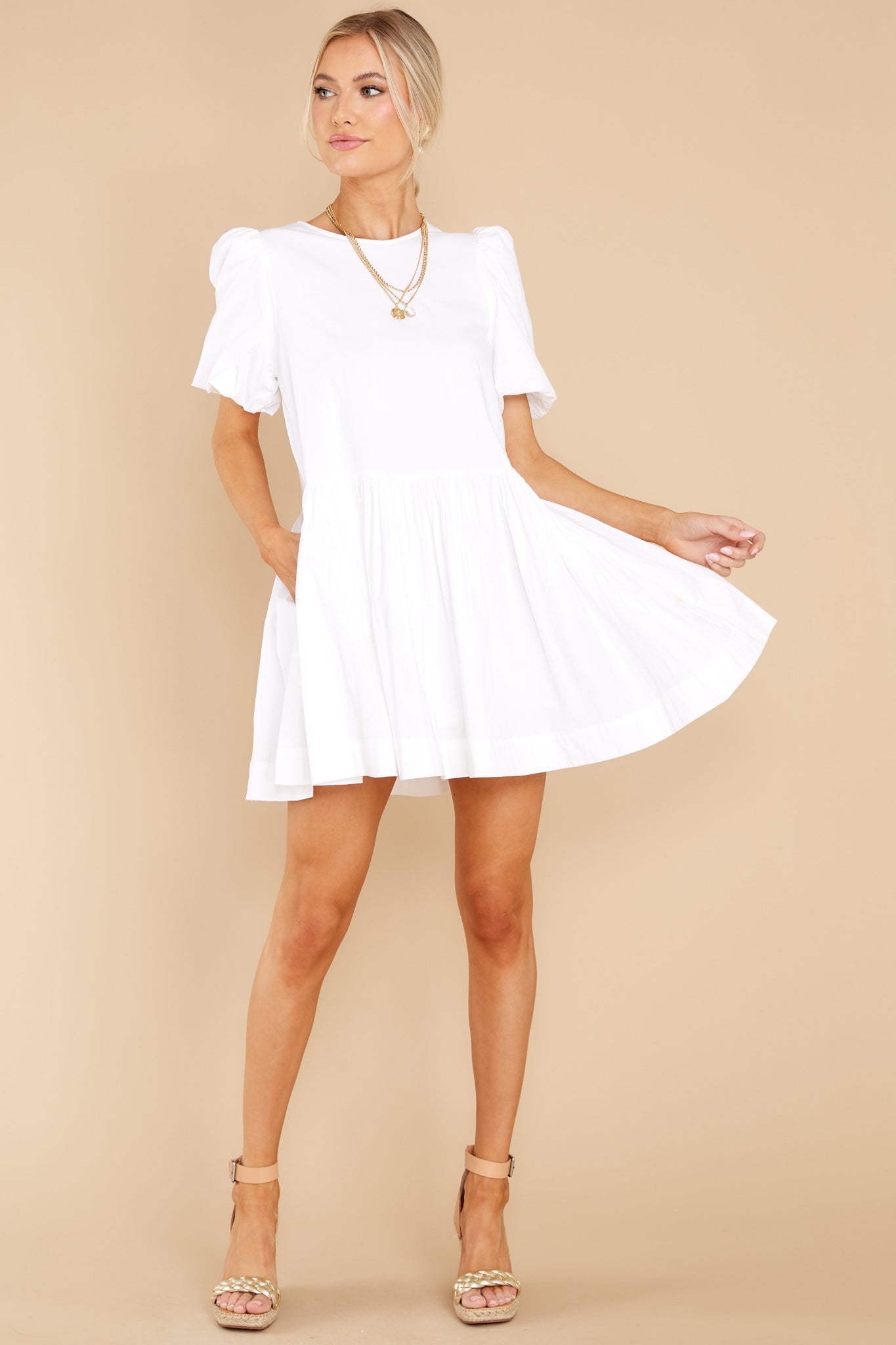 We Belong Together White Dress