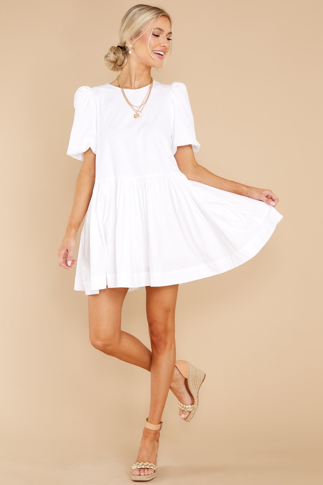 We Belong Together White Dress