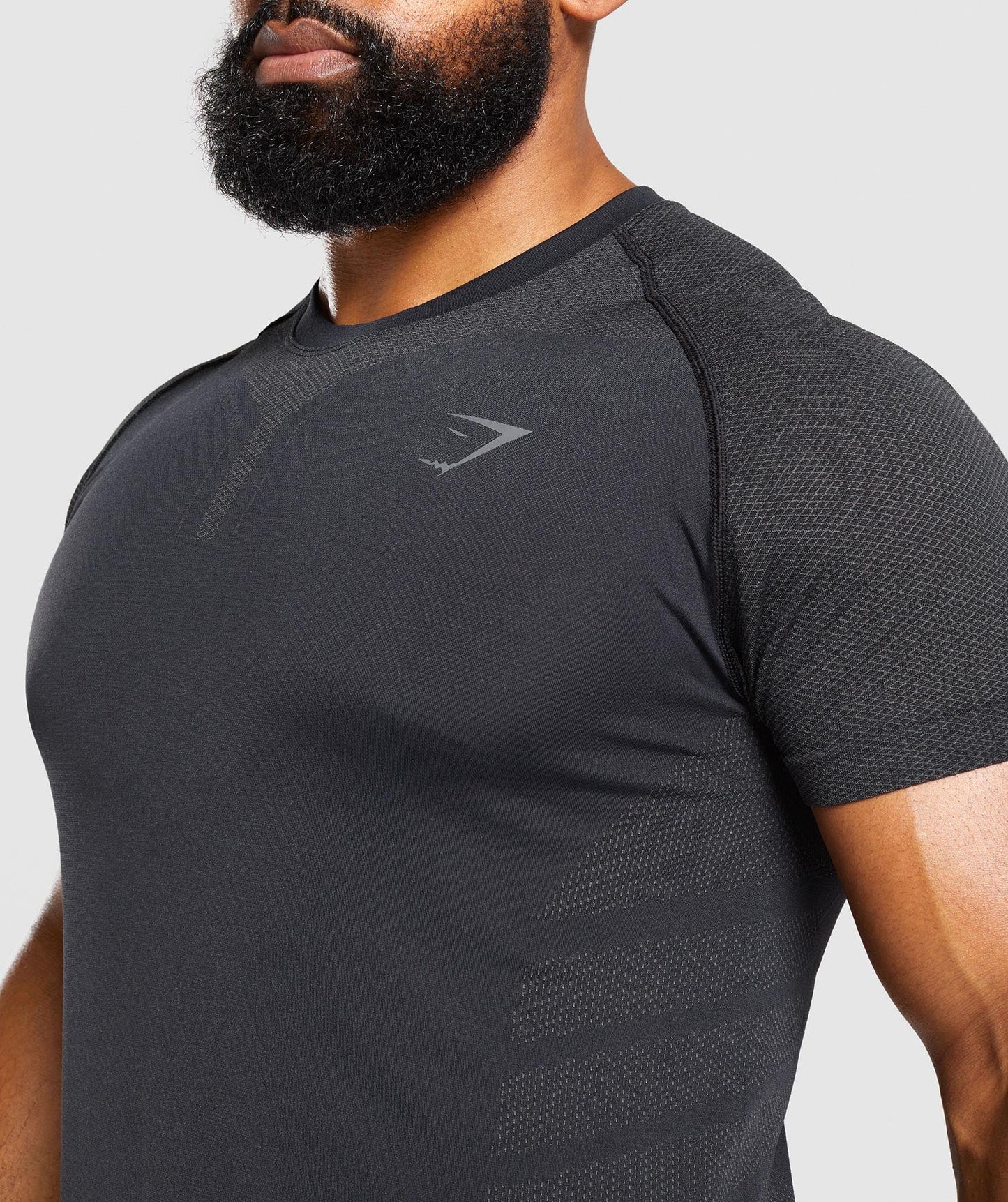 Gymshark 315 T-Shirt - Black/Charcoal