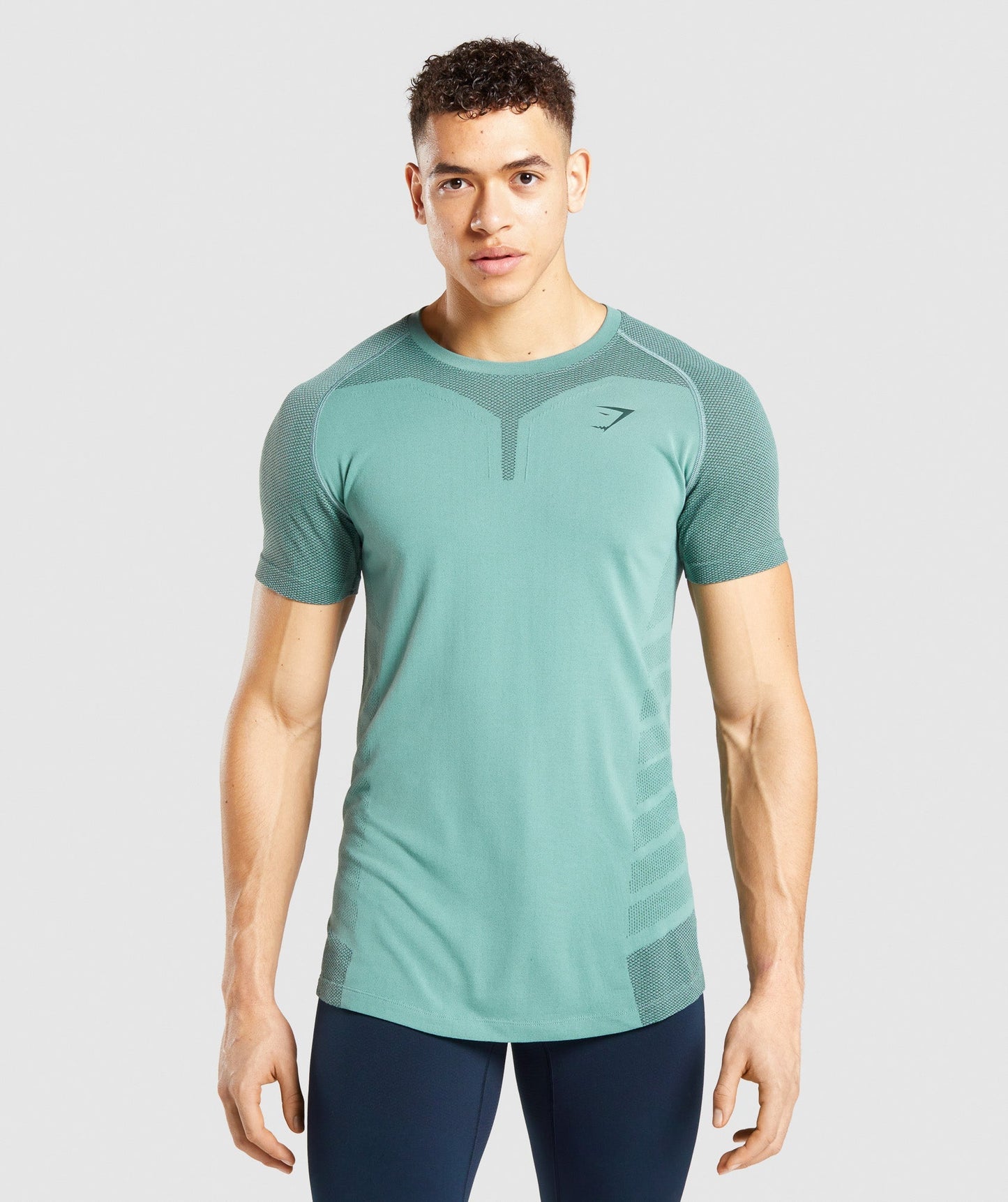 Gymshark 315 T-Shirt - Light Green/Dark Green