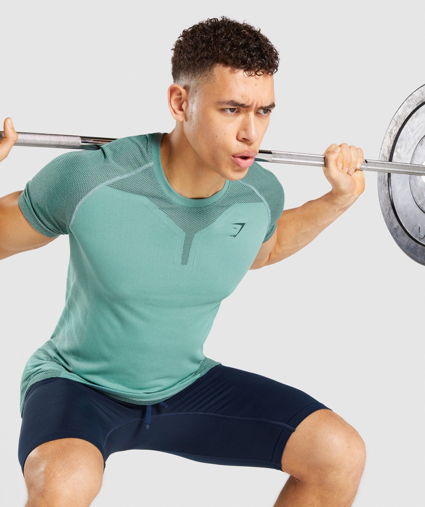 Gymshark 315 T-Shirt - Light Green/Dark Green