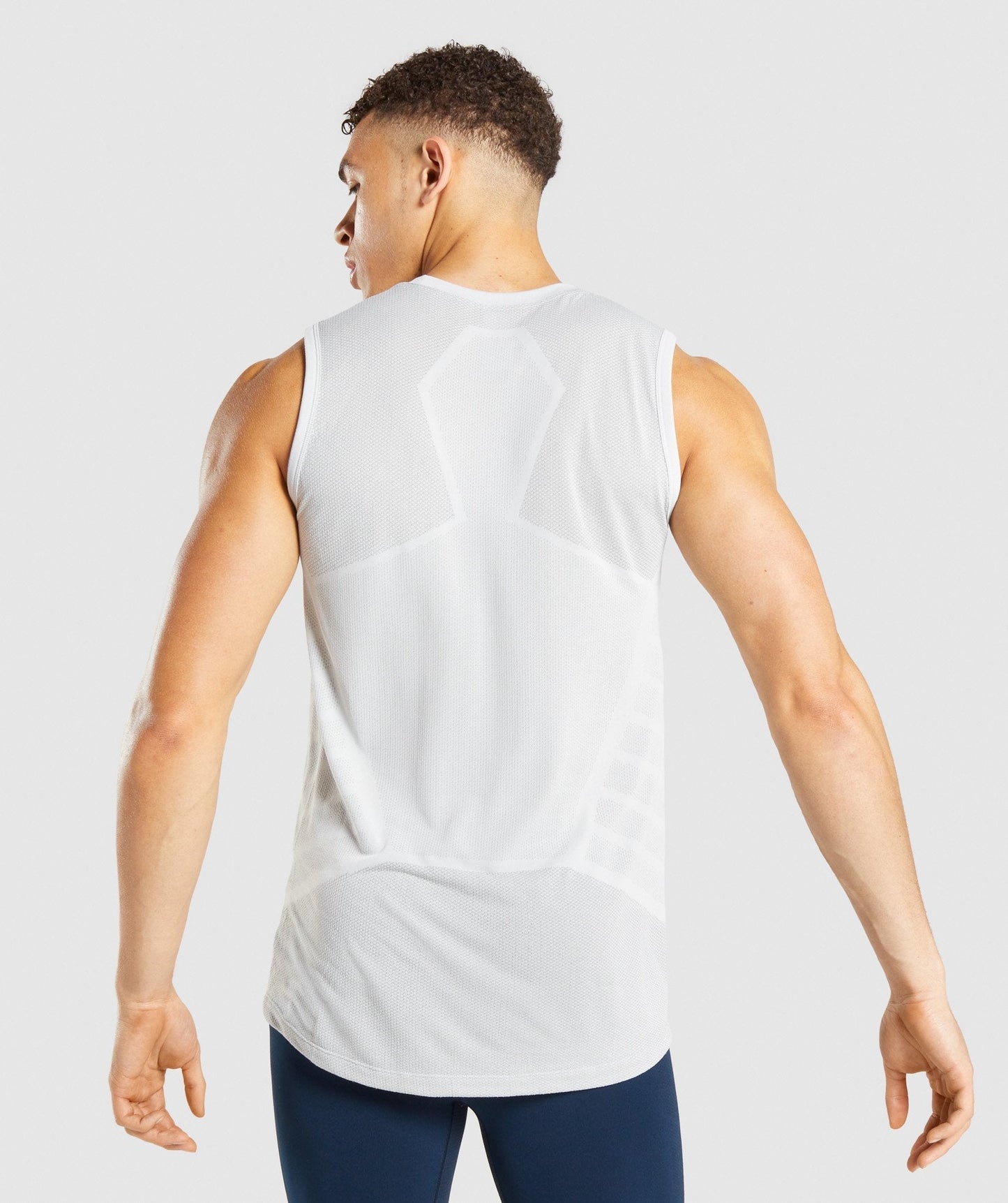 Gymshark 315 Tank - Light Grey/Smokey Grey