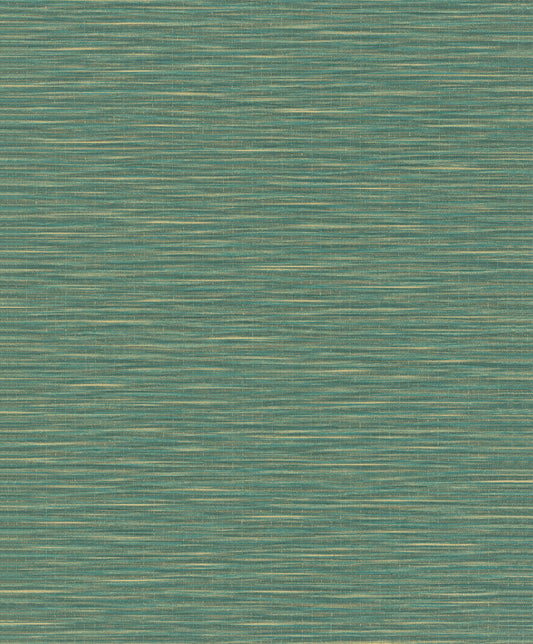 Weave Green Wallpaper from Eden Collection by Galerie Wallcoverings