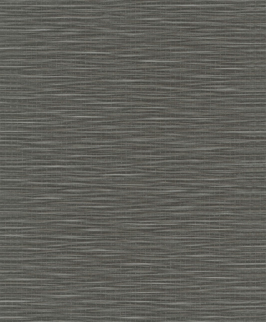 Weave Dark Brown Wallpaper from Eden Collection by Galerie Wallcoverings