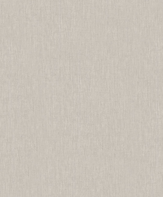 Linen Soft Greige Wallpaper from Eden Collection by Galerie Wallcoverings