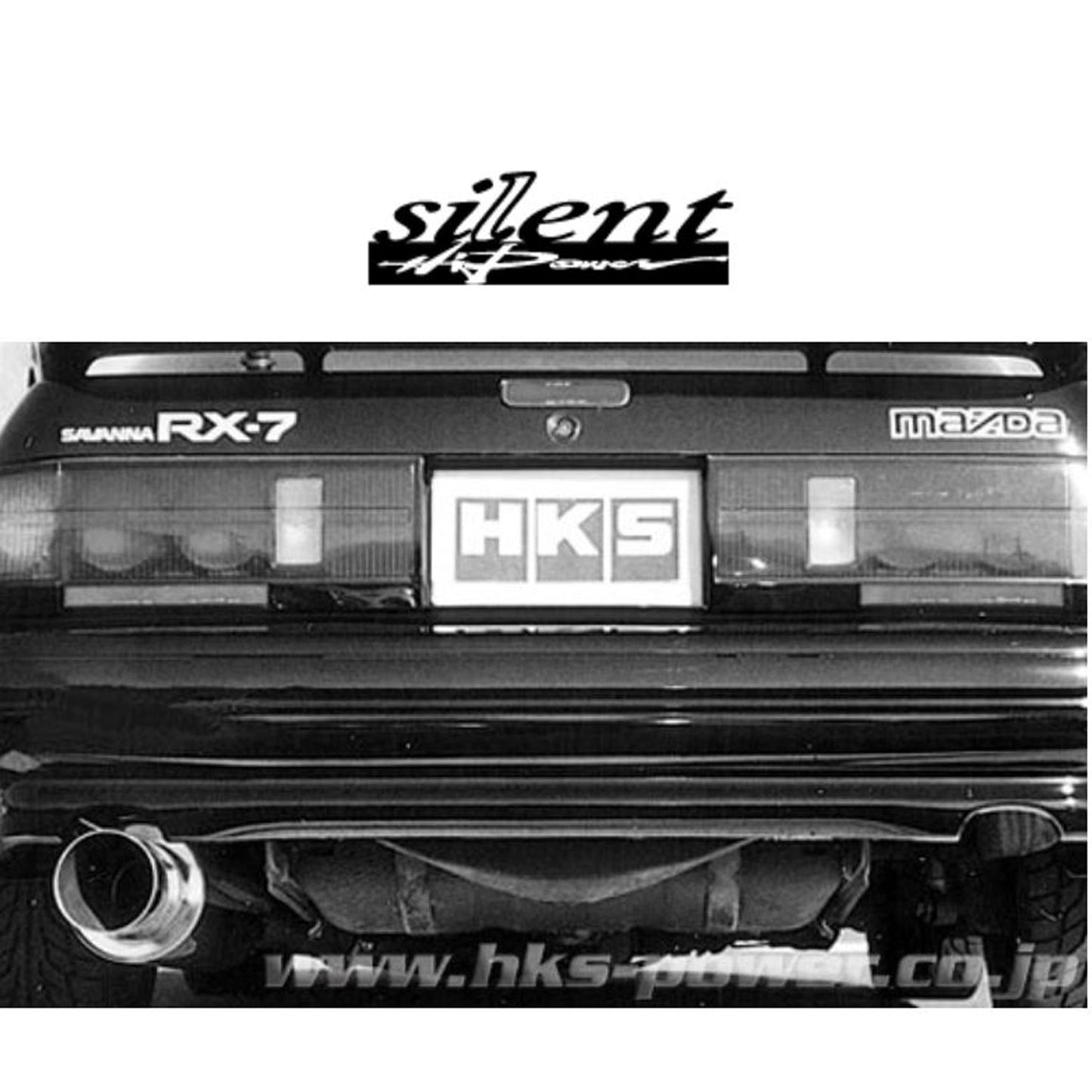 HKS 1986-1991 MAZDA RX-7 SILENT Hi-POWER TURBO E-FC3S 13B-T (hks31019-AZ001)