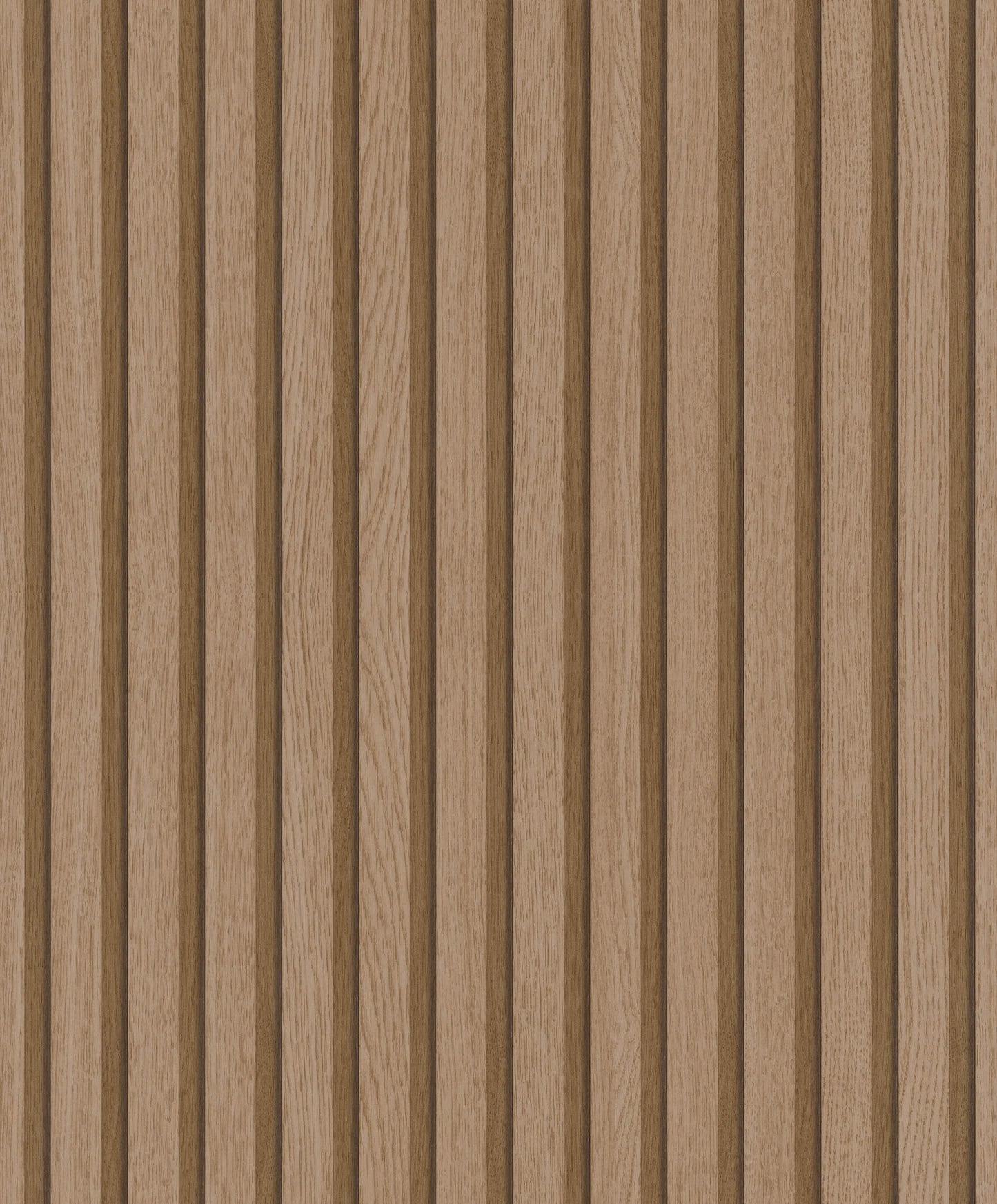 Sample Wood Stripe Brown Wallpaper from Eden Collection by Galerie Wallcoverings