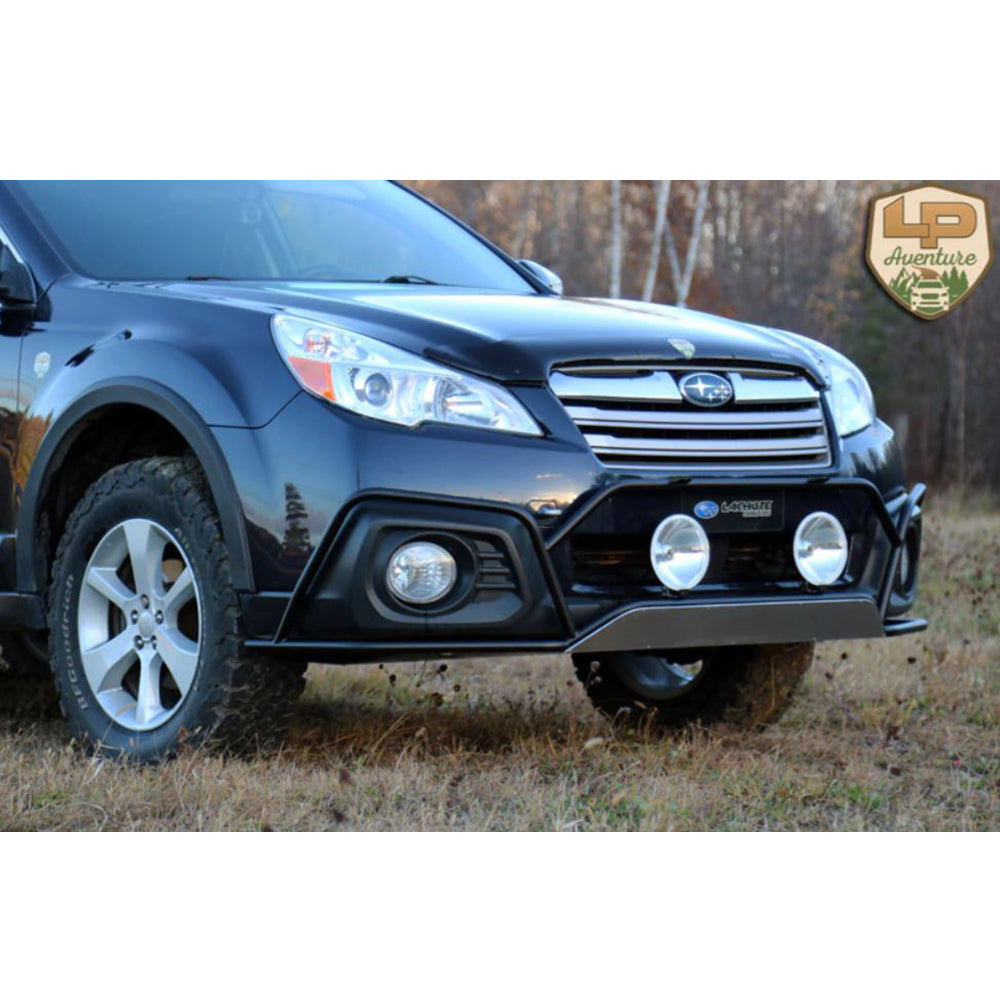 LP Aventure 13-14 Subaru Outback Big Bumper Guard - Bare (lpaFLP-OBA-13-GUARD-B-B)
