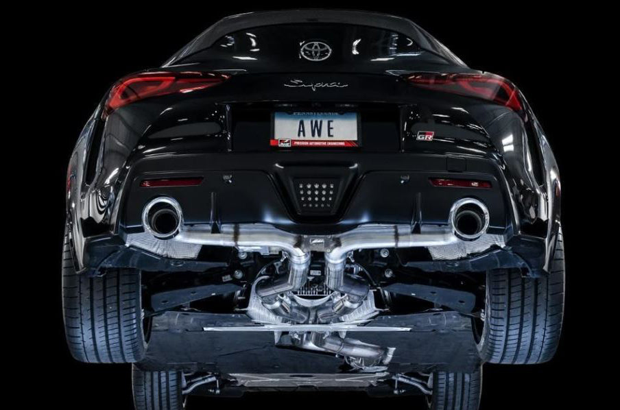 AWE 2020+ Toyota Supra GR A90 Track Edition Cat-Back Exhaust System (awe3015-32116)