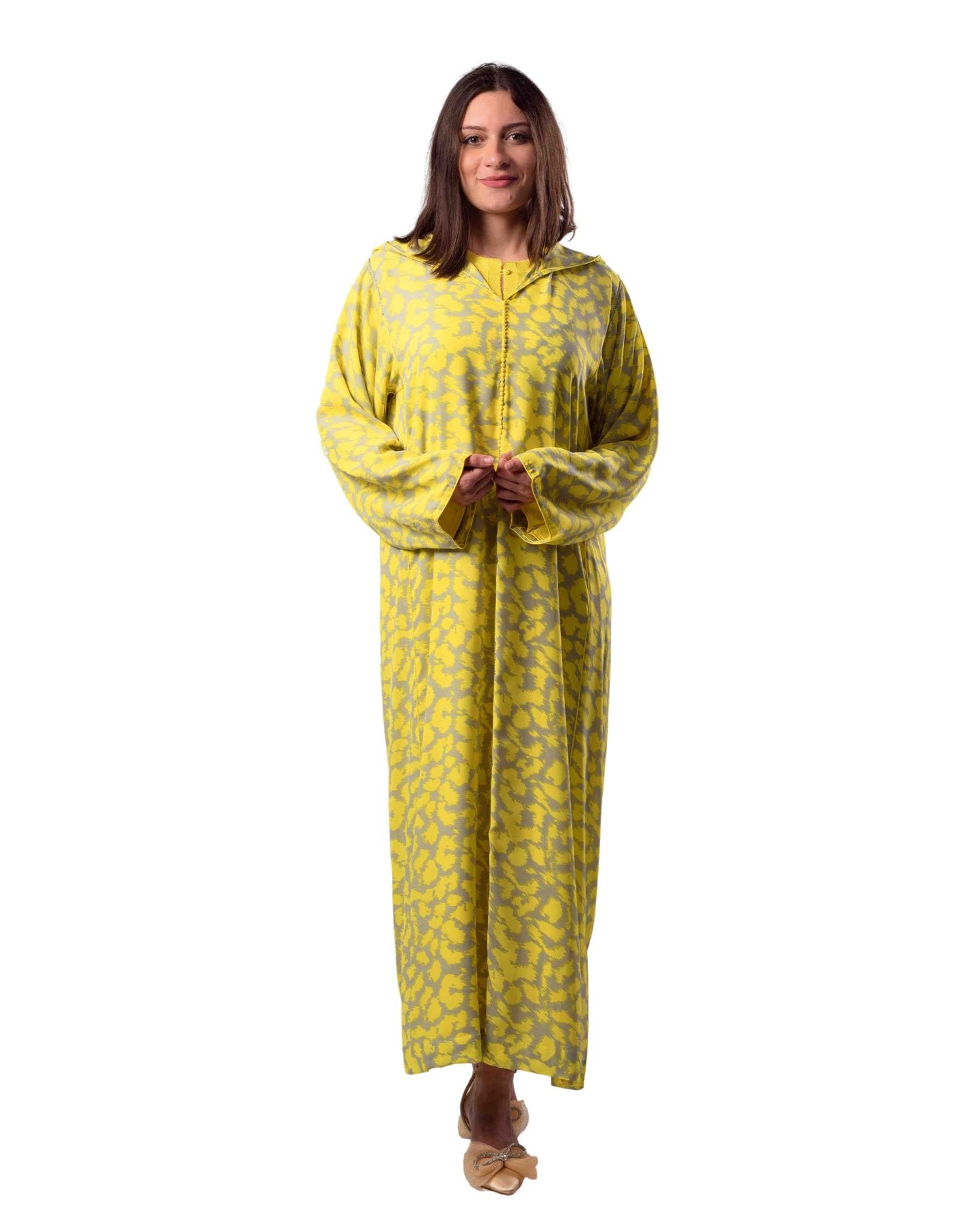 Djellaba Soha Jaune