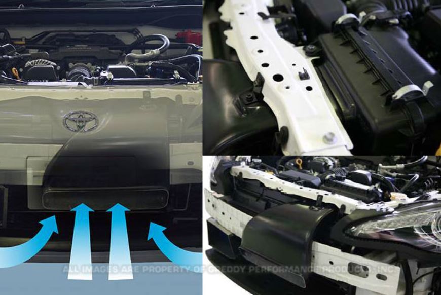 GReddy 13-17 Subaru BRZ / 13-16 Scion FR-S / 17-18 Toyota 86 Air Intake Snorkel for Factory Air Box (gre12515001)