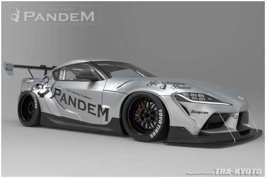 GReddy 2019+ Toyota Supra A90 Pandem RB Complete Wide Body Aero Kit w/ Wing (gre66910400)