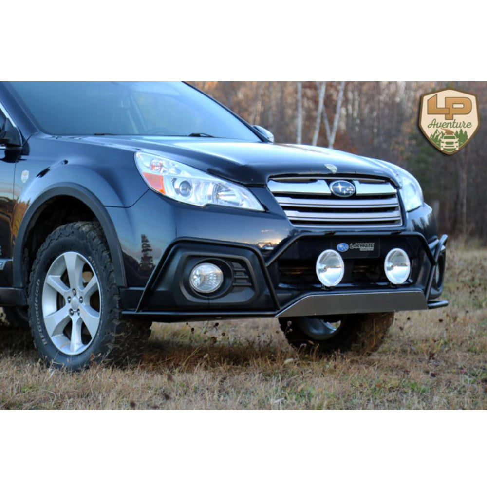 LP Aventure 13-14 Subaru Outback Big Bumper Guard - Powder Coated (lpaFLP-OBA-13-GUARD-B-B+OPC)