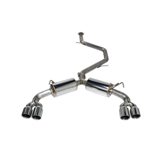 Remark 2019+ Toyota Corolla Hatchback Quad-Exit Cat-Back Exhaust Stainless Steel (remRK-C4063T-01)