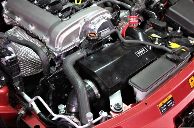 Mishimoto Performance Intake - Wrinkle Red for 2016+ Mazda Miata (misMMAI-MIA-16WRD)