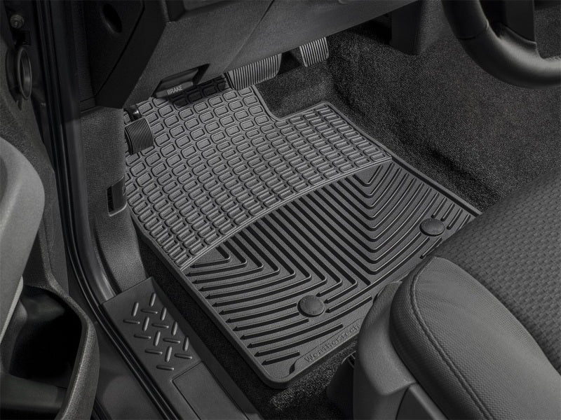 WeatherTech 13+ Toyota 4Runner Front and Rear Rubber Mats - Black