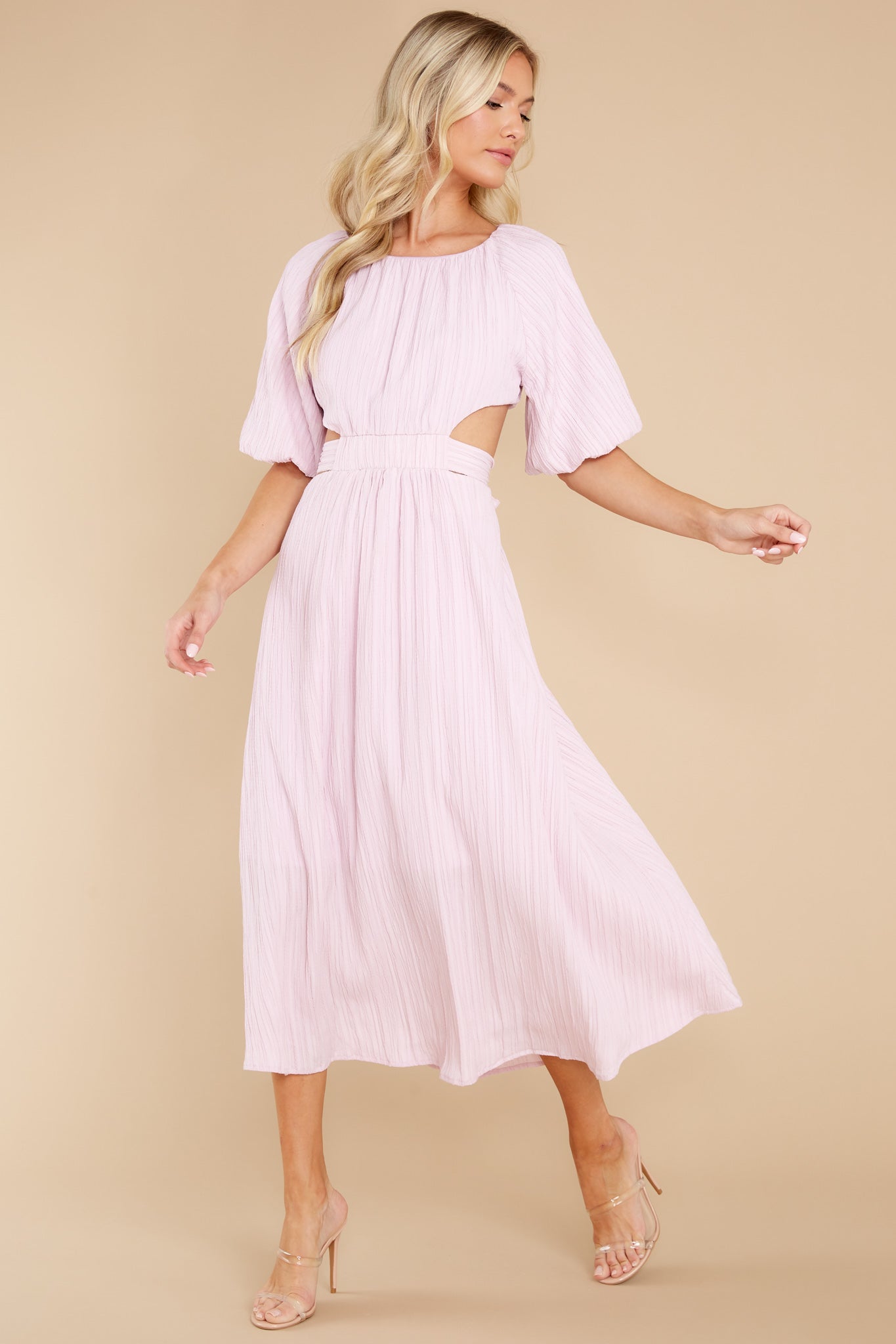 Hold My Hand Lavender Maxi Dress