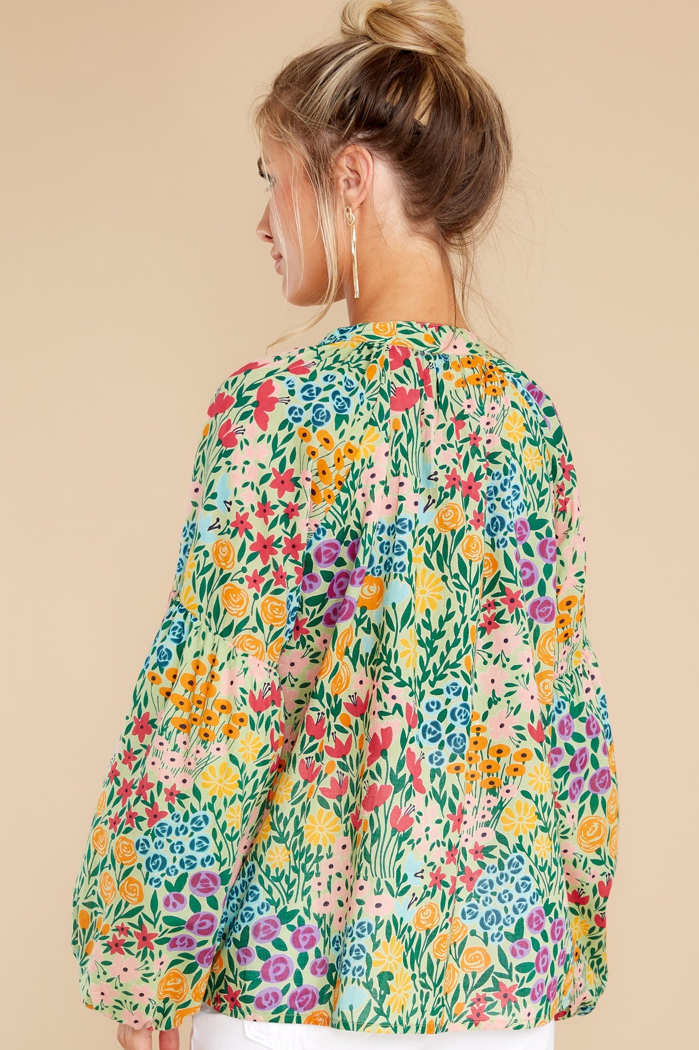Emory Meadow Mint Blouse