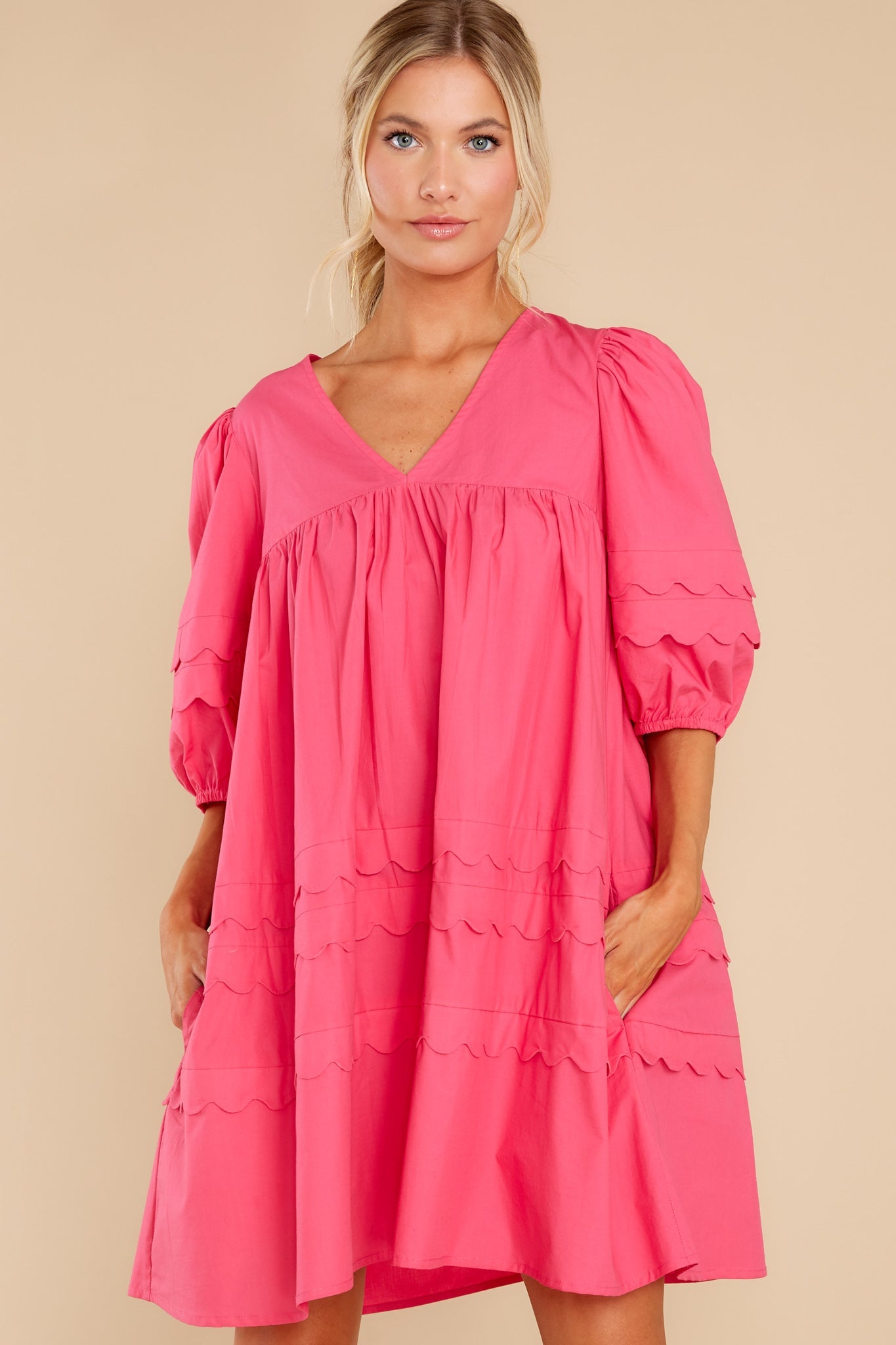Gracie Hot Pink Dress