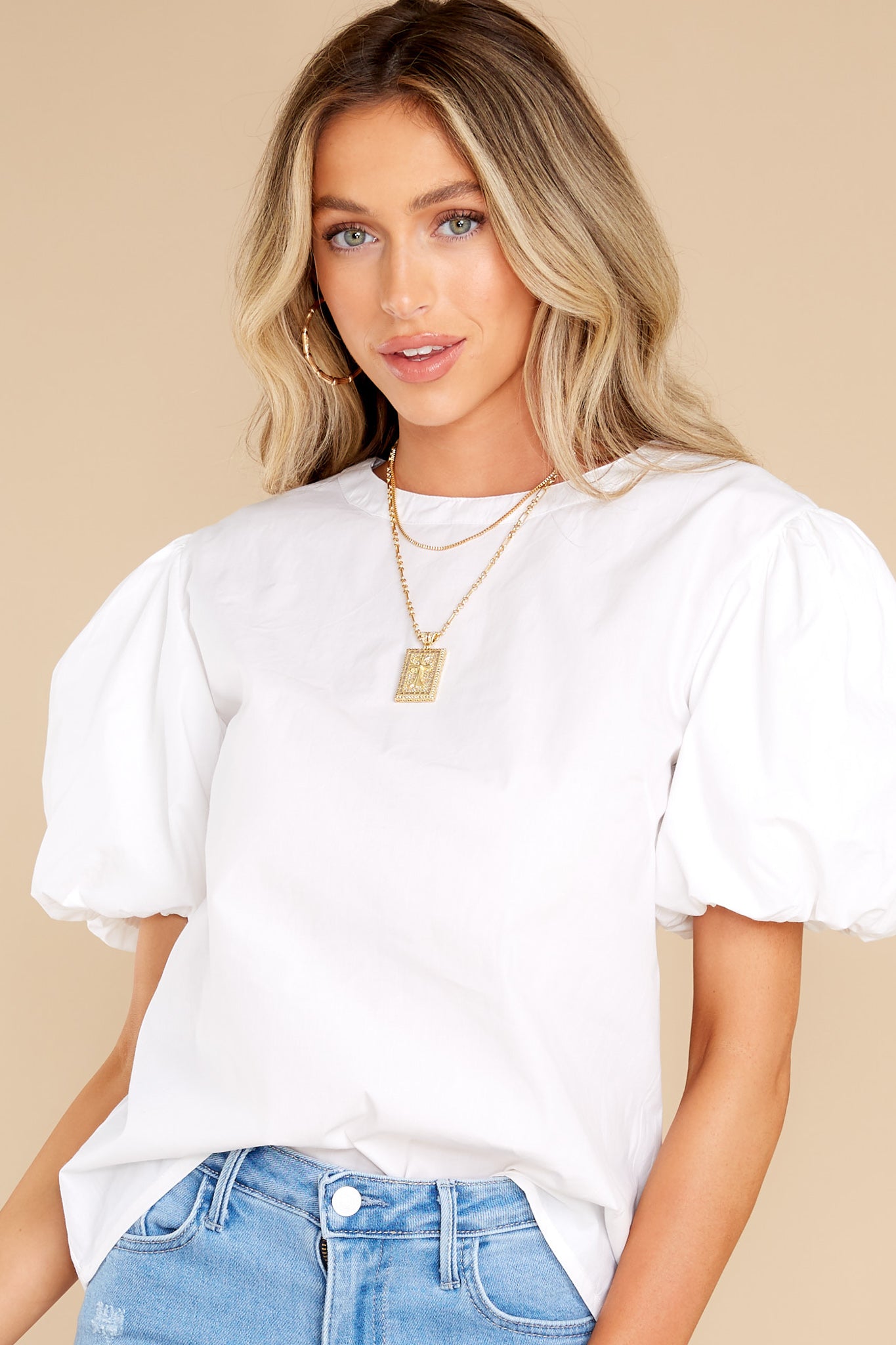 Annie White Top