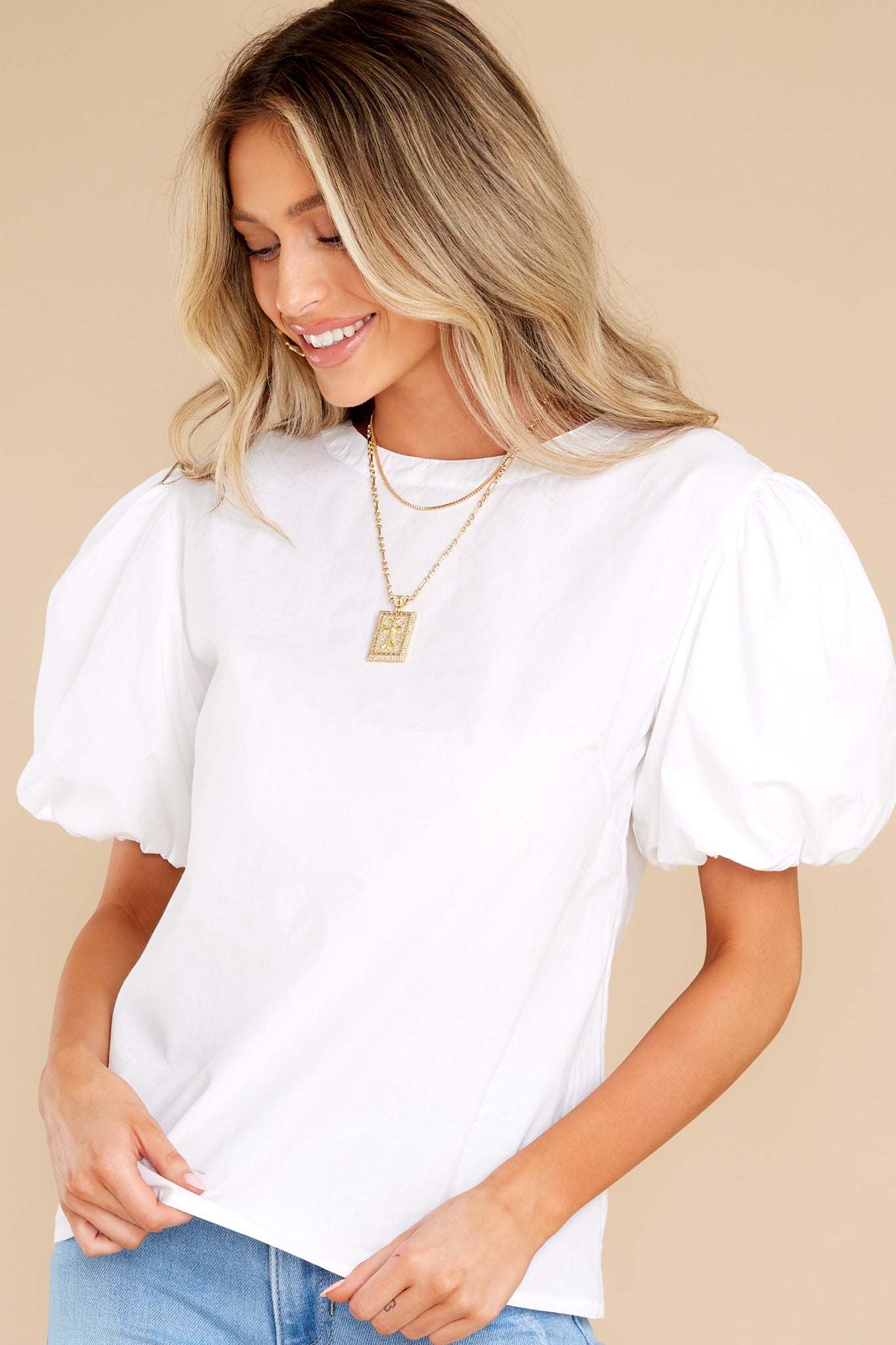 Annie White Top