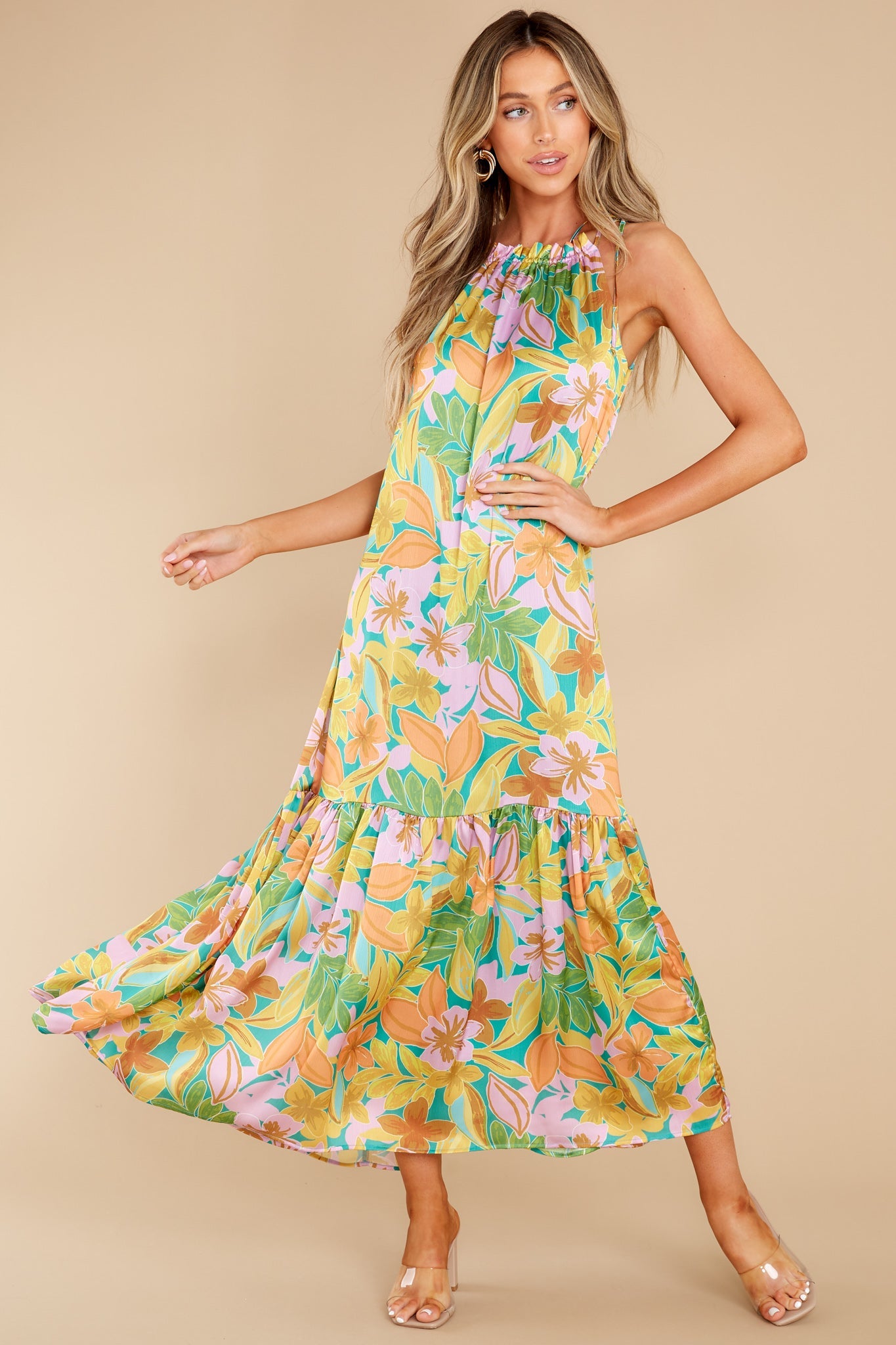 Sullivan Malibu Floral Dress