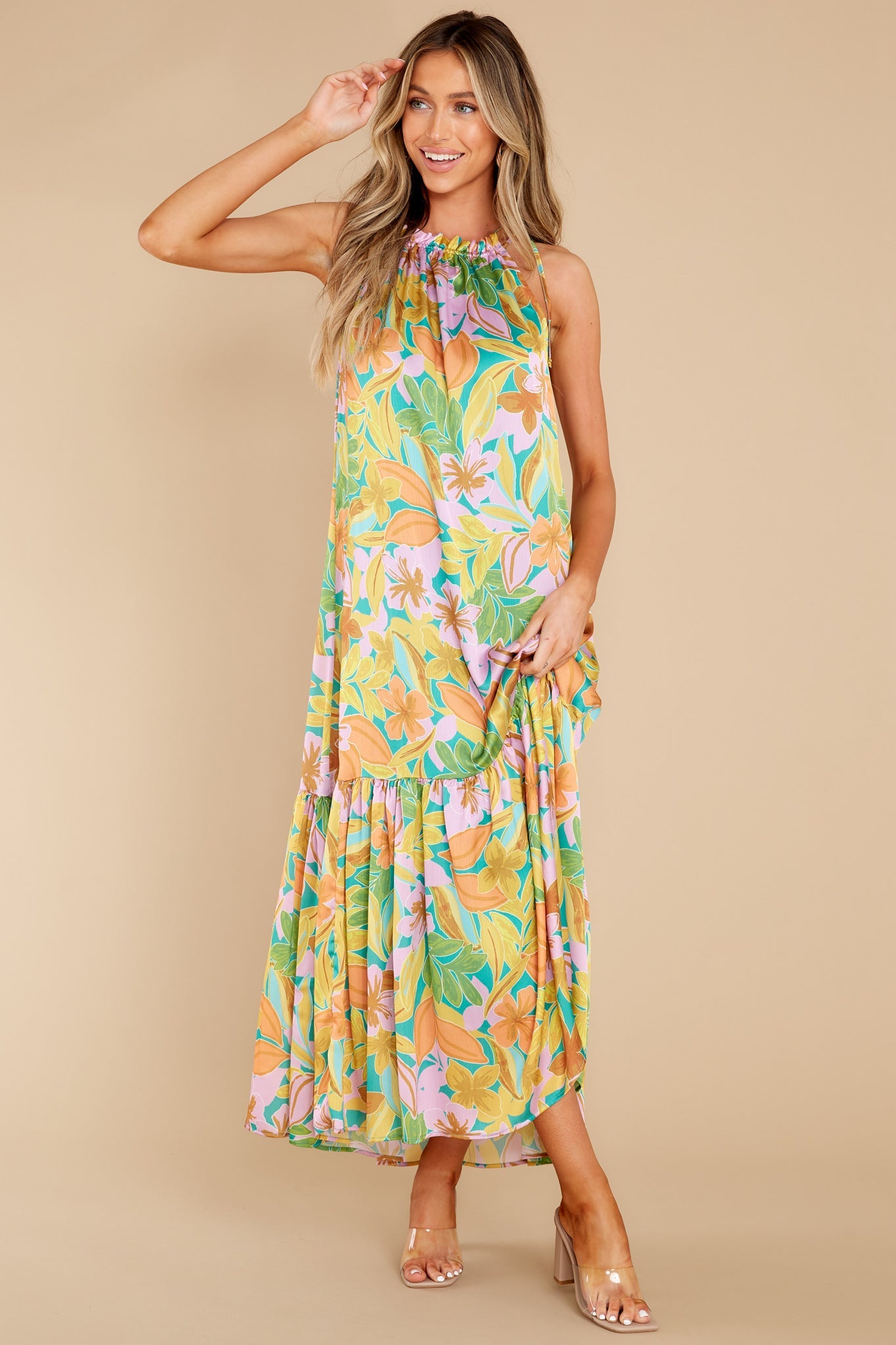 Sullivan Malibu Floral Dress