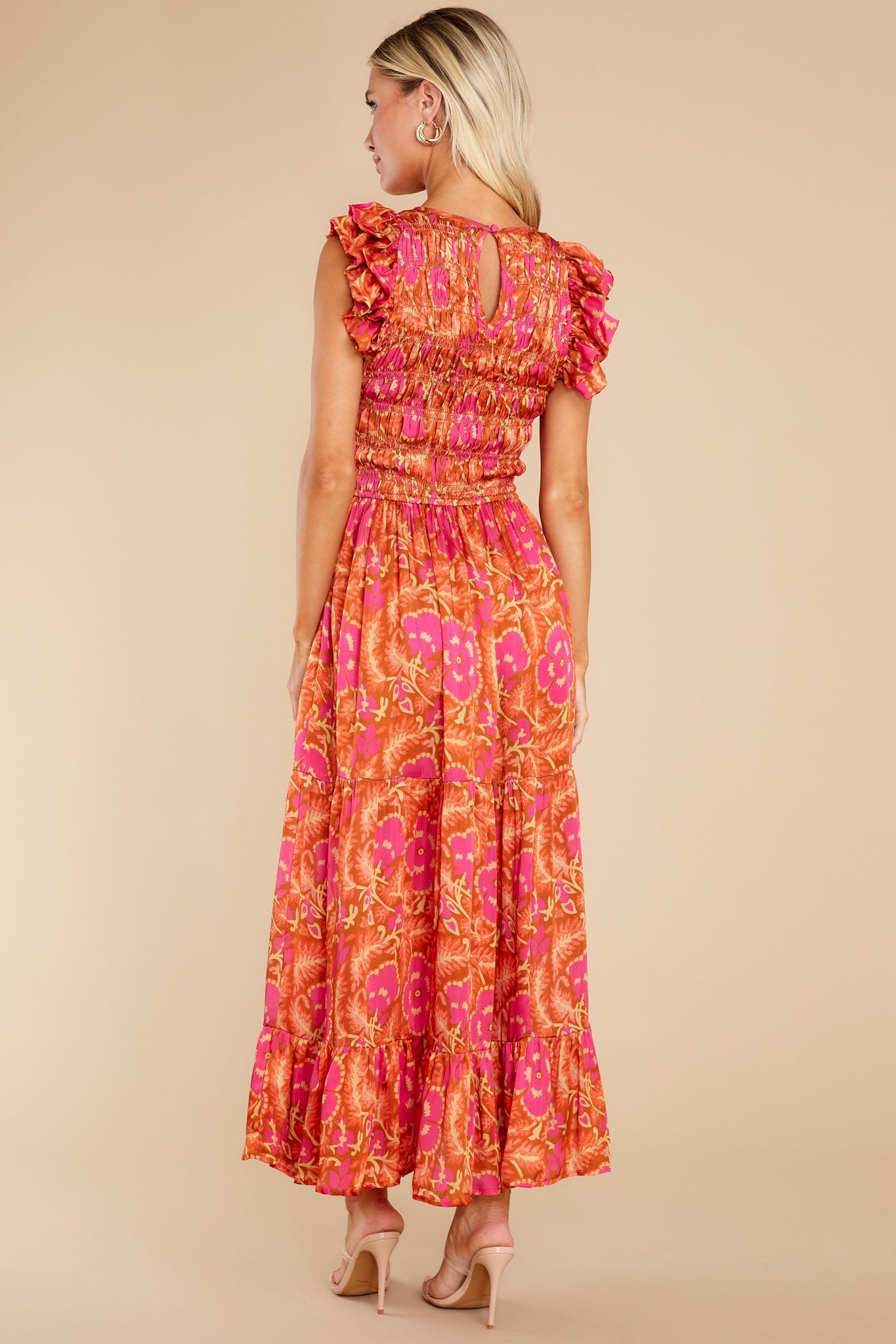 Giselle Floral Ankle Dress