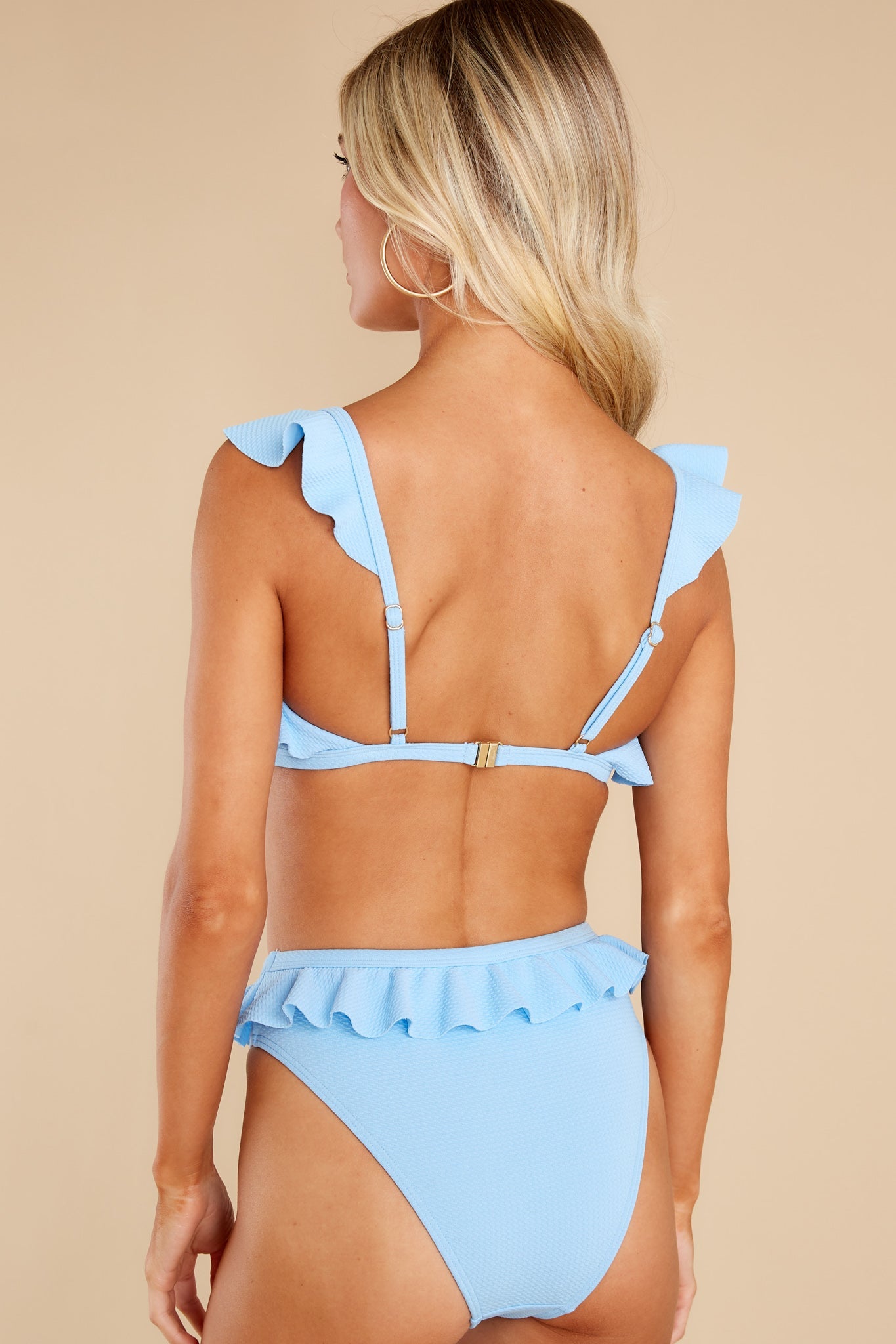 Spero Cornflower Blue Bandeau Top