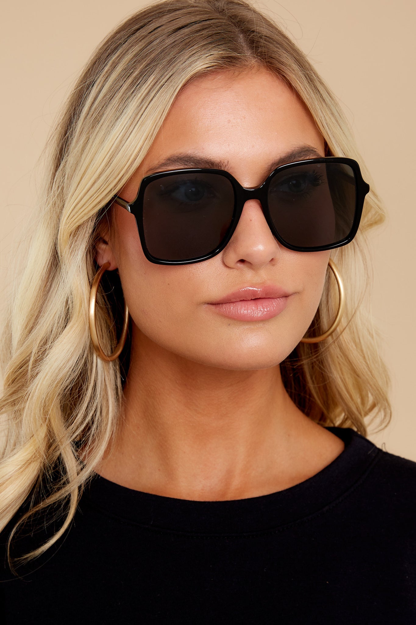 Hutton Black Smoke Sunglasses