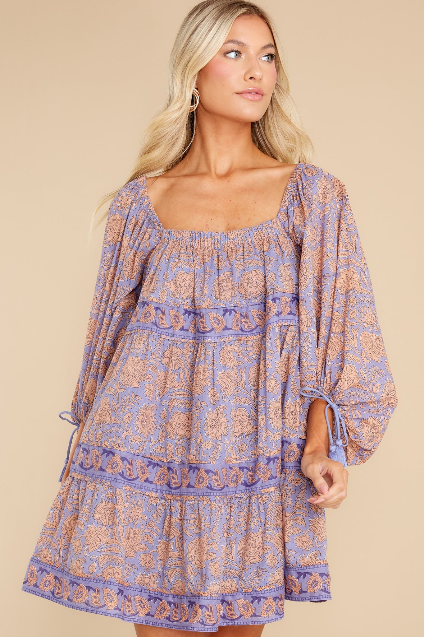 Hattie Vine Mini Dress