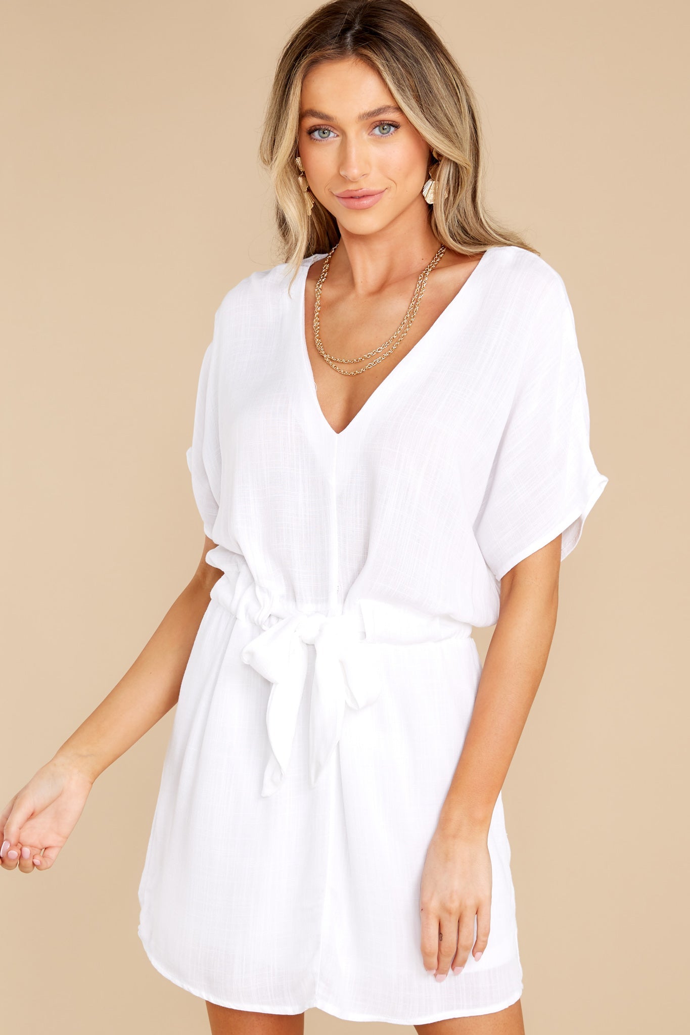 Boardwalk Beauty Off White Dress