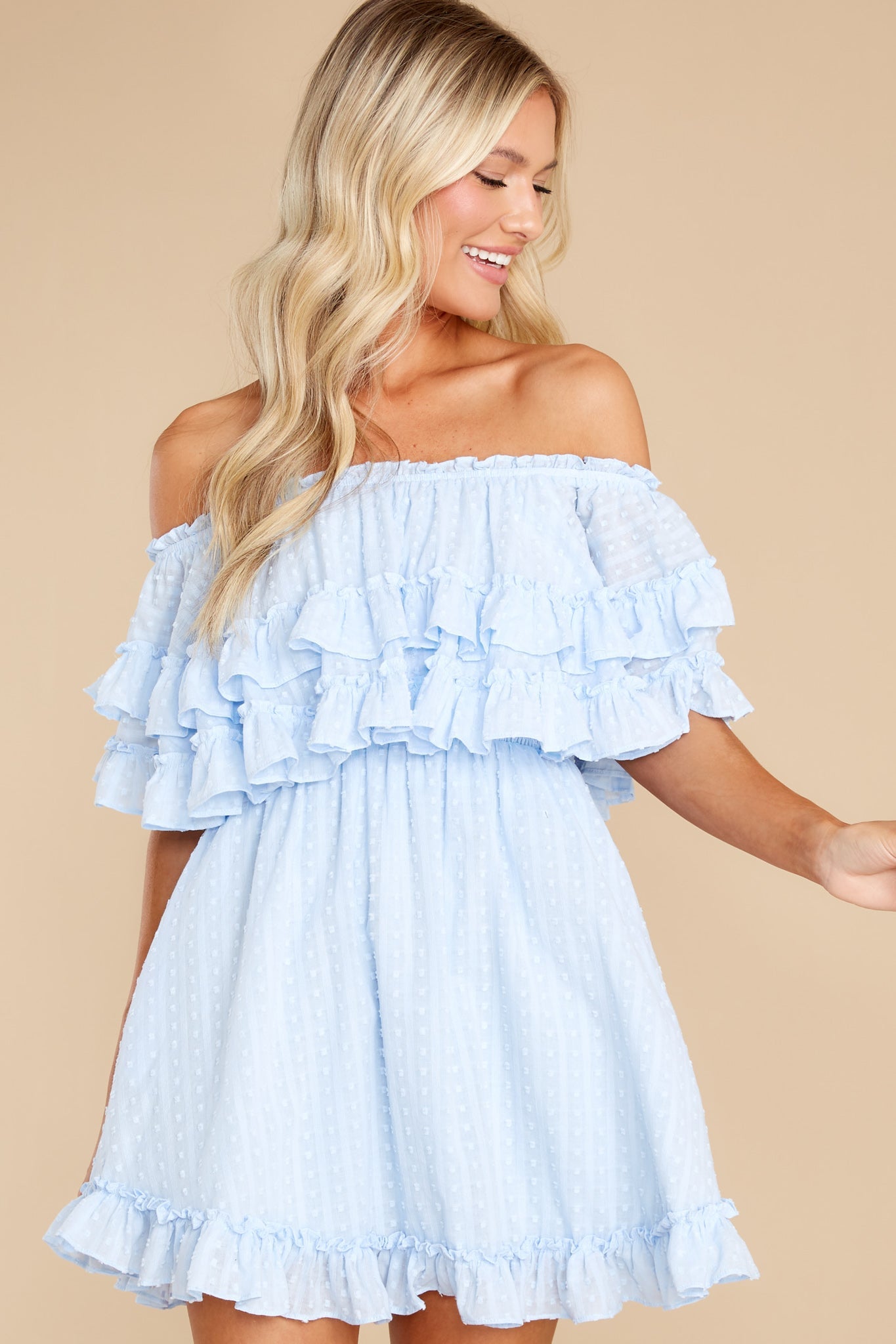 Something To Believe In Light Blue Dress