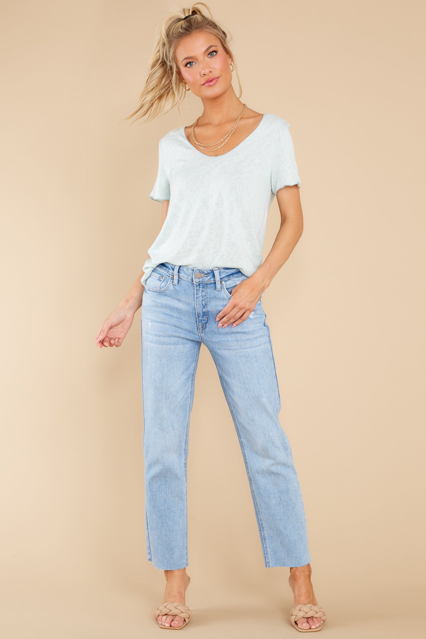 It's All About Simplicity Mint Top