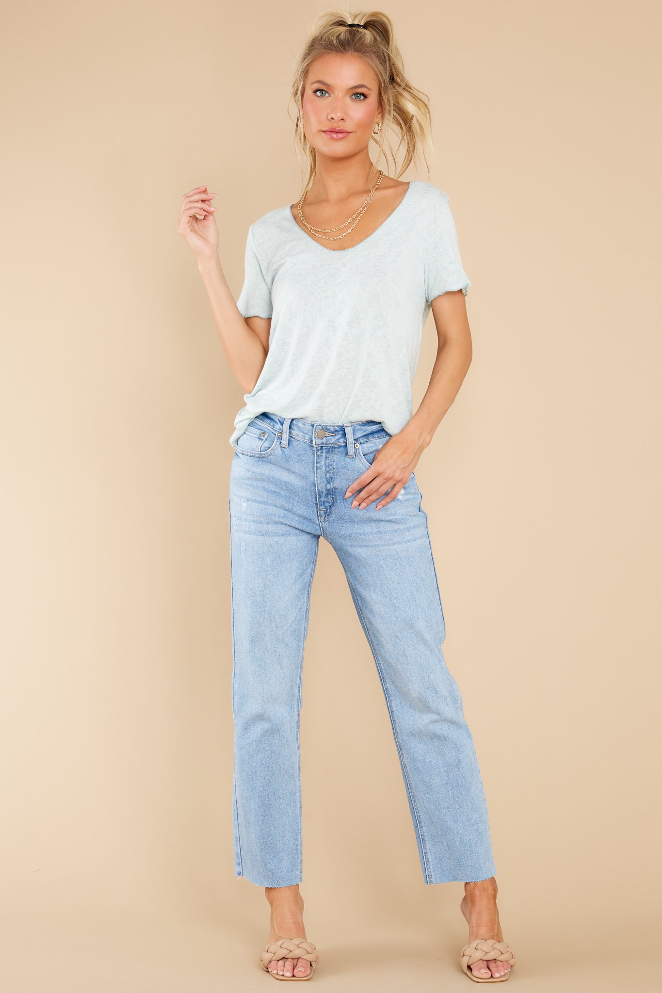 It's All About Simplicity Mint Top