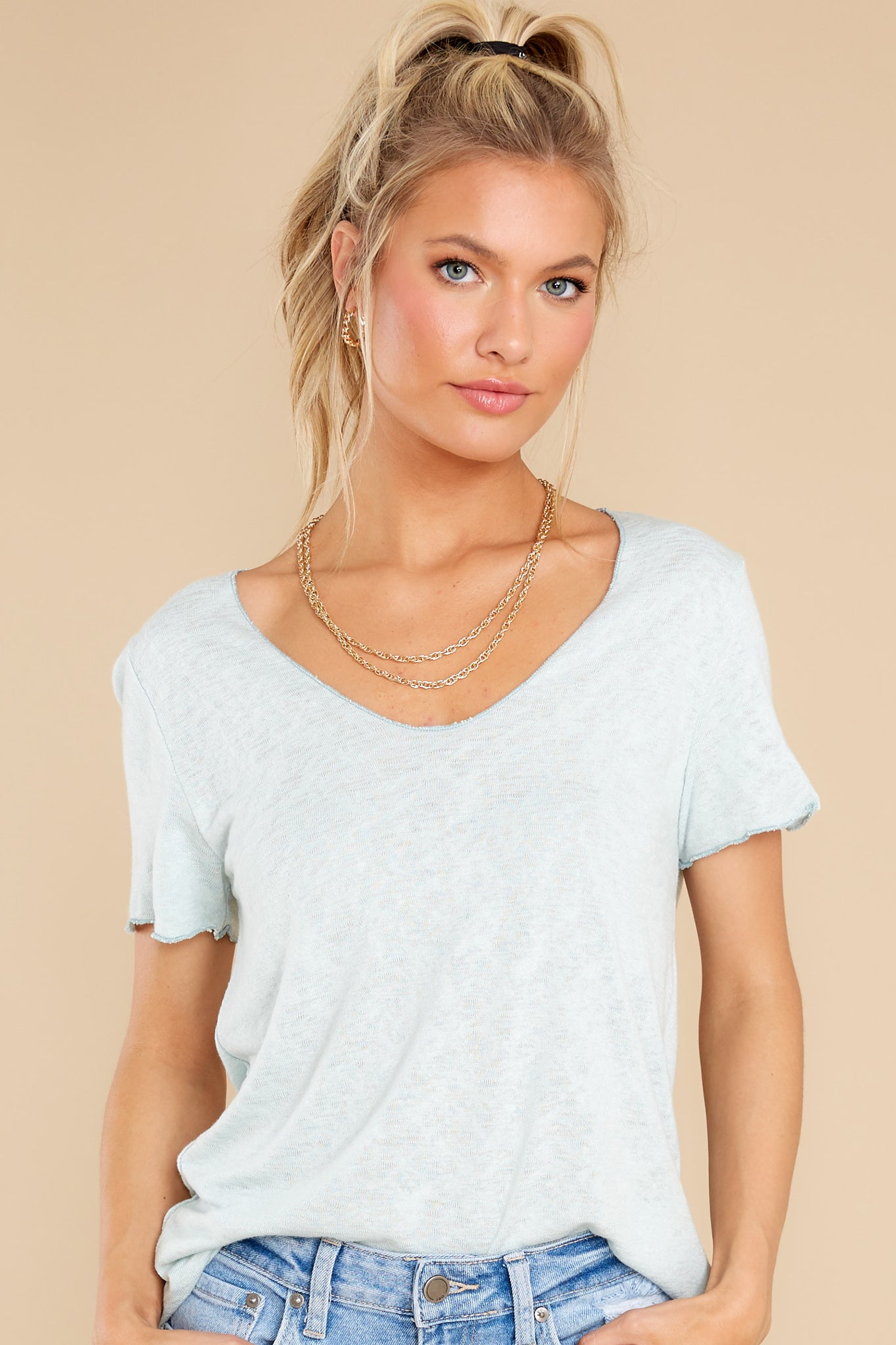 It's All About Simplicity Mint Top